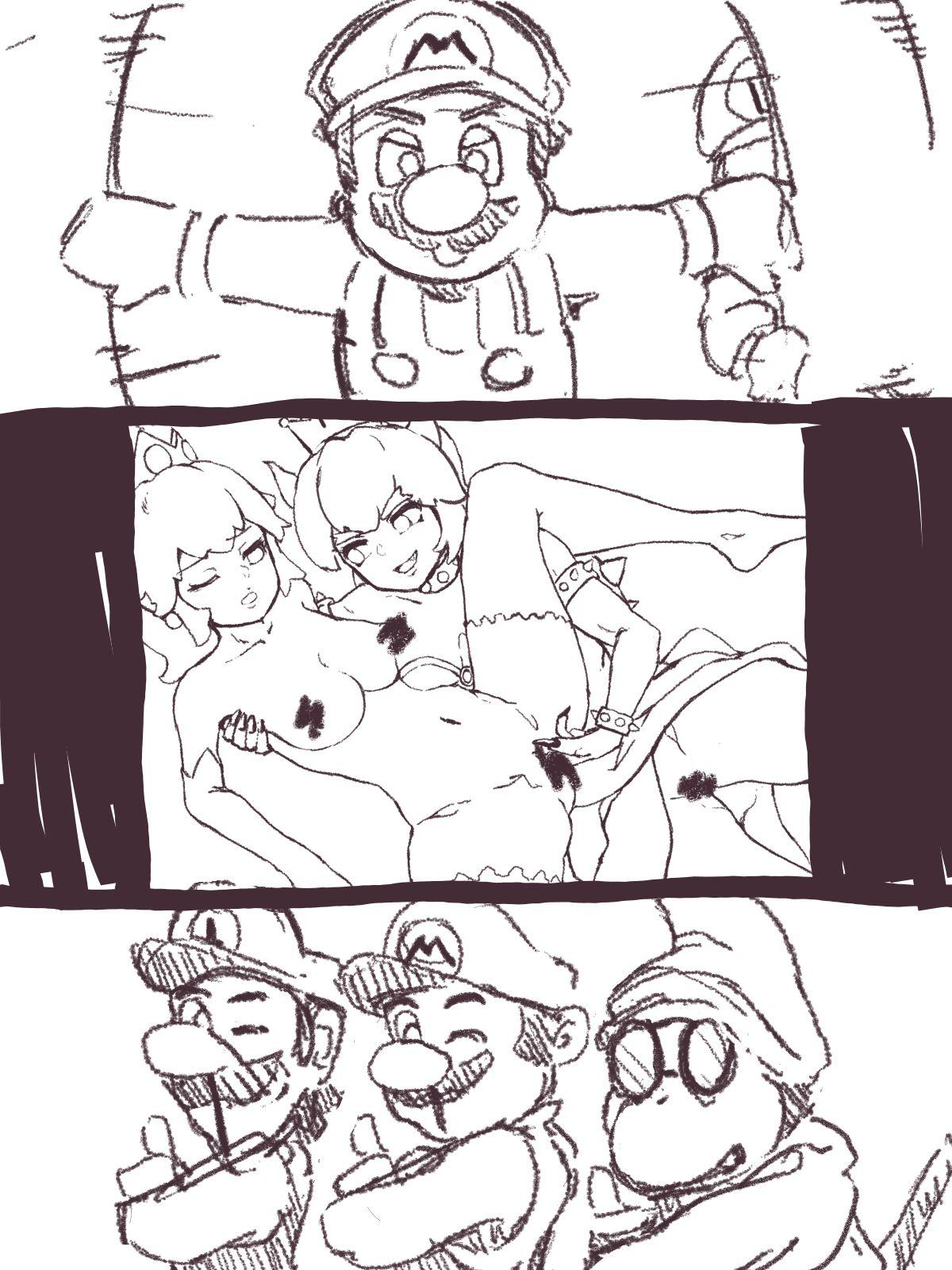 Cutie Koopahime - Super mario brothers Semen - Page 4