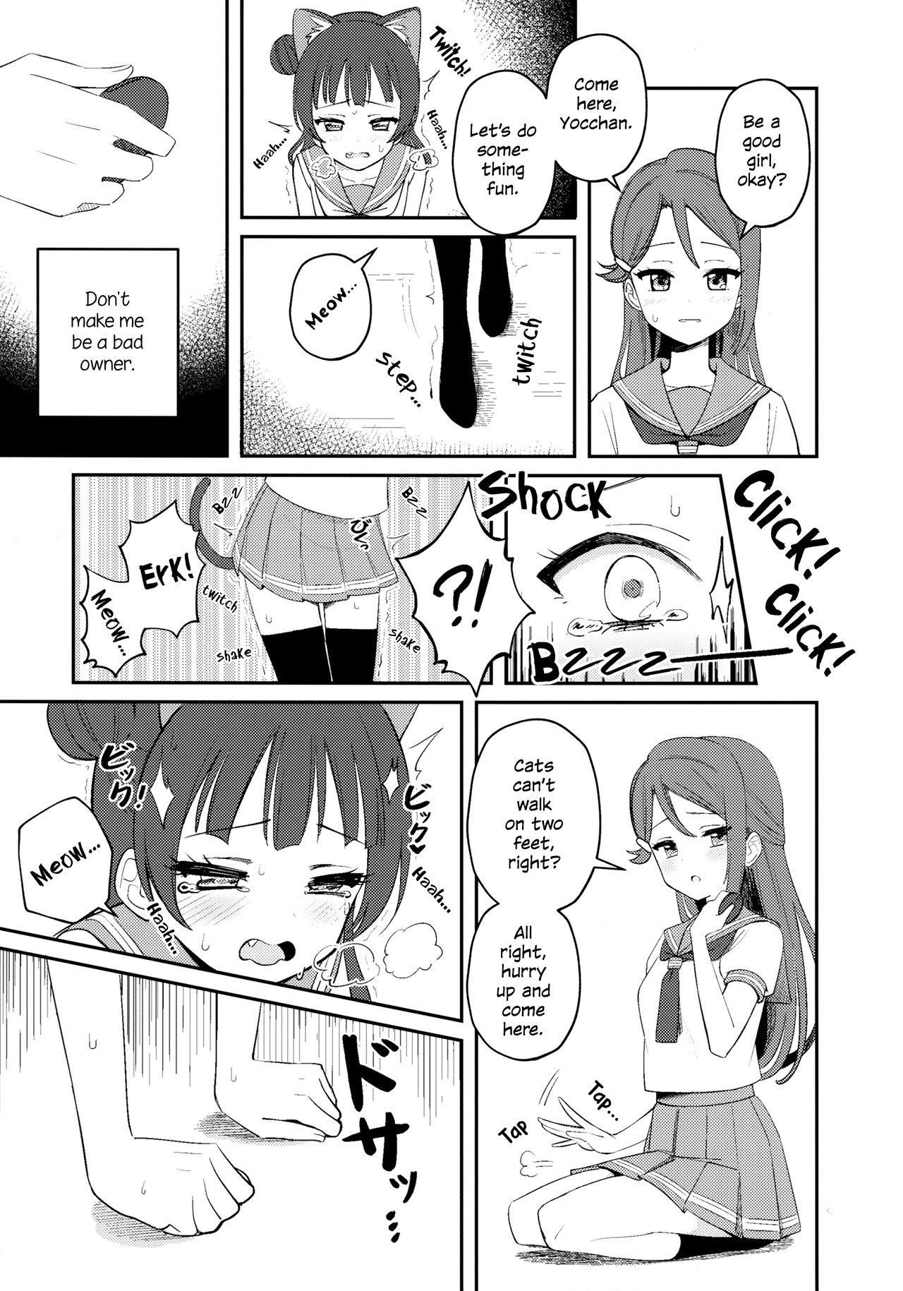 Spooning Yohaneko Choukyou Nikki | Yohaneko Training Diary - Love live sunshine Cum - Page 9