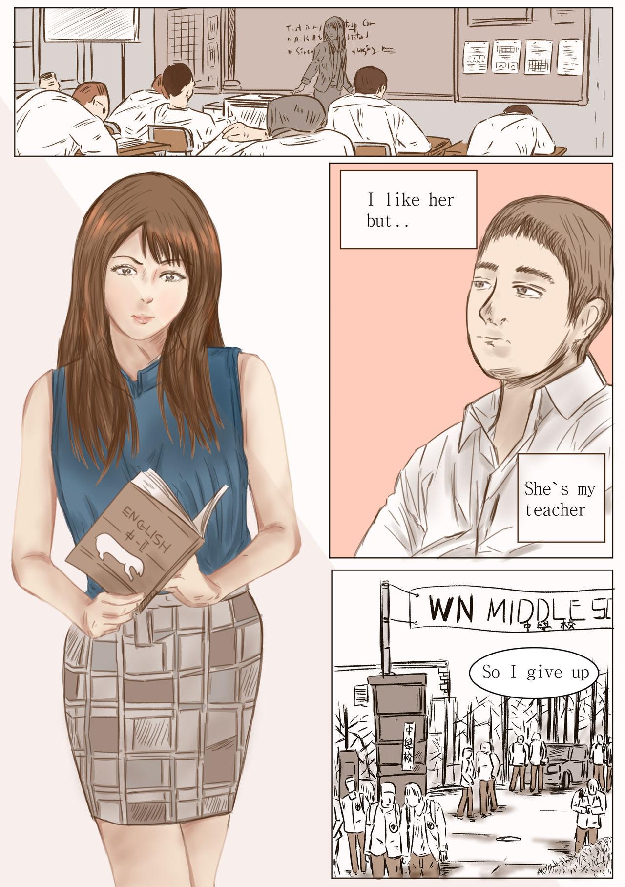 Boyfriend cute crossdressing teacher is my own slave. : PART 2 - Original Huge - Page 2