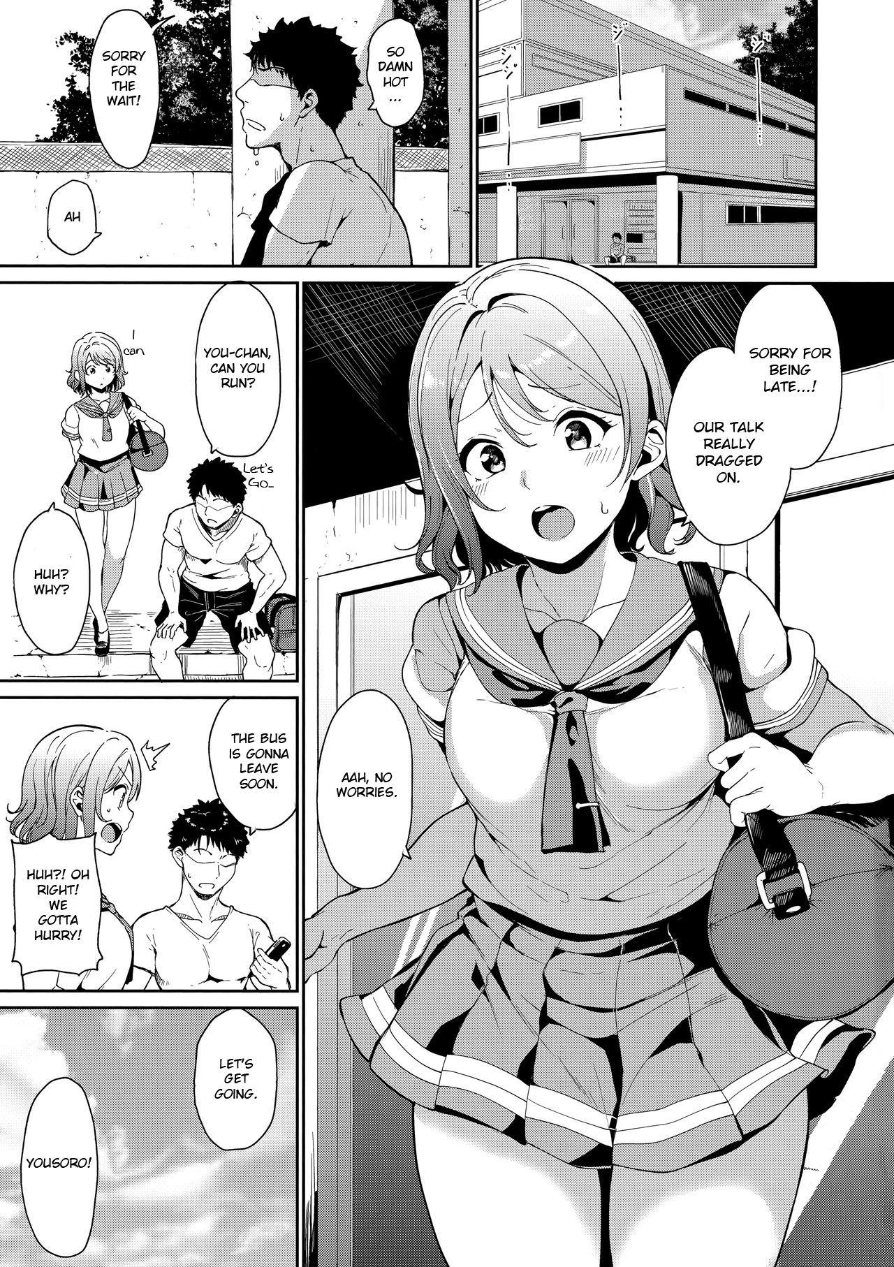 Petite Teenager Watanabe no Kyuujitsu | Watanabe's Day Off - Love live sunshine Gay Straight Boys - Page 2