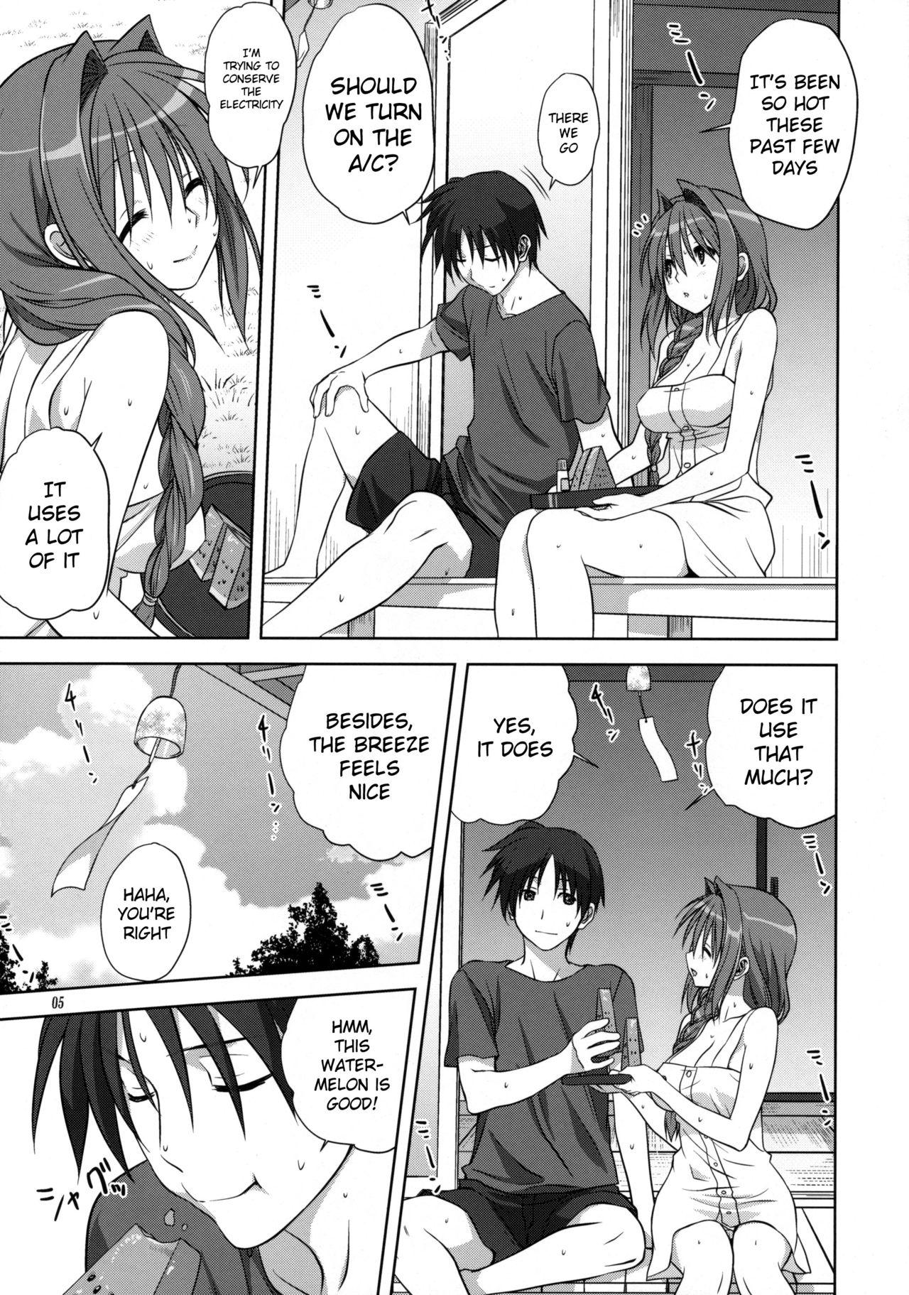 Cum In Mouth Akiko-san to Issho 10 - Kanon Eat - Page 4