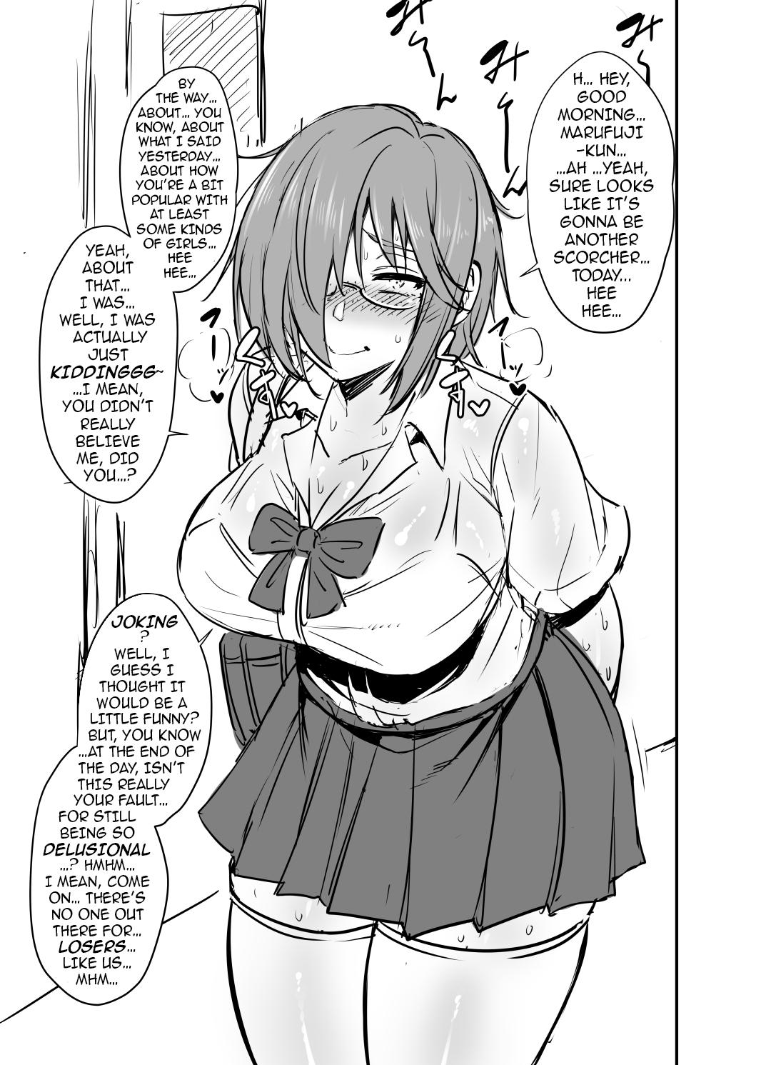 Flexible Nekura Megane ♀ | The Creepy Glasses Girl - Original Amateur Free Porn - Page 4