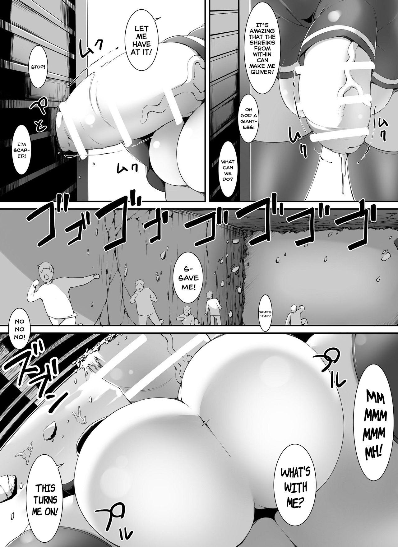 Adult Toys Chou Ookii Uchuujin ga Ojamashimasu | A Grand Gigantic Alien Welcomes Herself In - Original Making Love Porn - Page 5