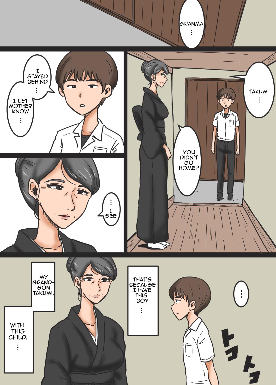 And Miboujin to Mago | Widow and Grandson - Original Kinky - Page 3