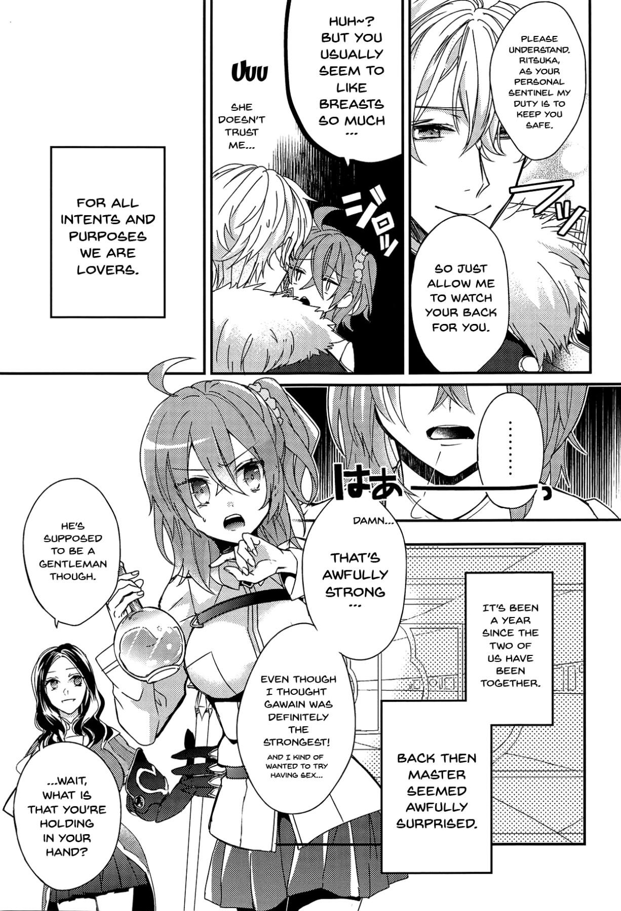 Fuck Her Hard (C94) [Satou Ame] Gudako-chan no Excalibur | Gudako-chan's Excalibur (Fate/Grand Order) [English] {Doujins.com} - Fate grand order Exhib - Page 8