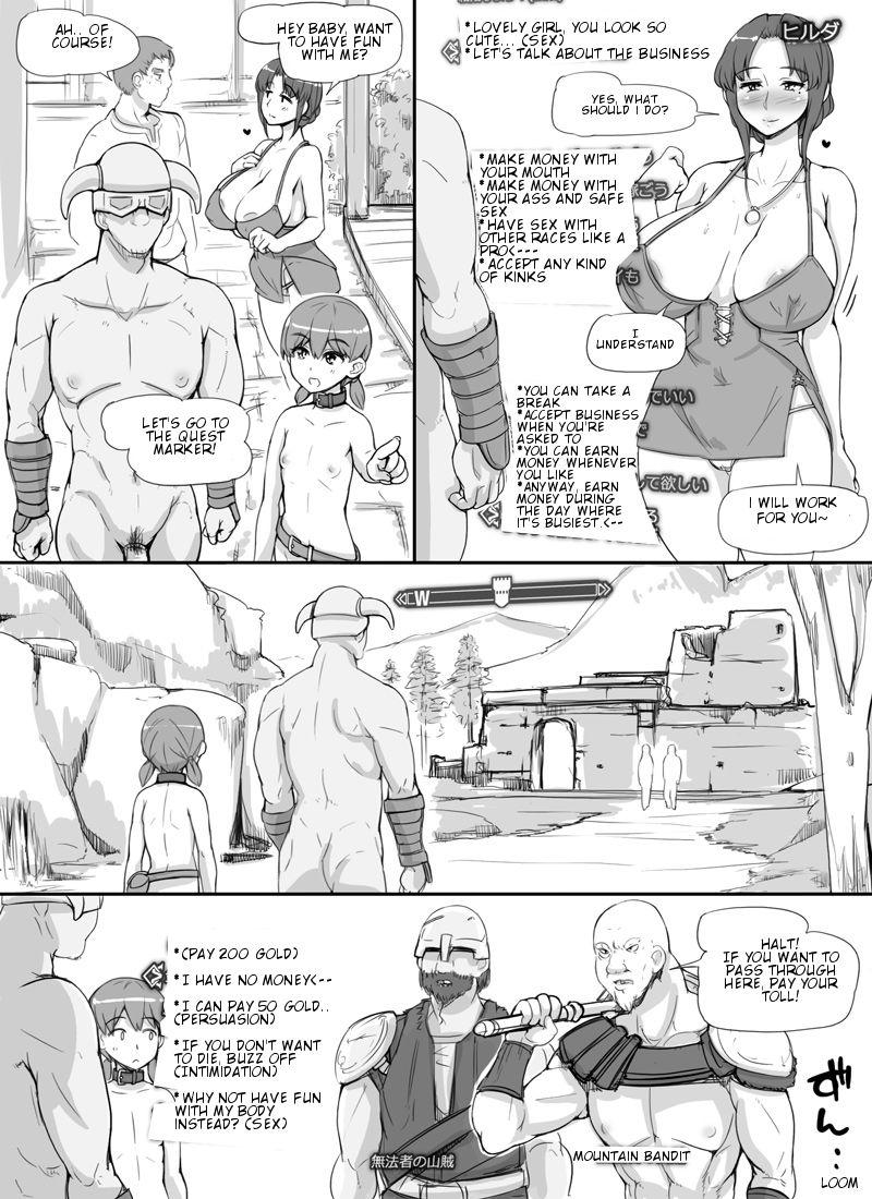 Passivo NPC Kan | NPC Rape - The elder scrolls Milf Fuck - Page 13