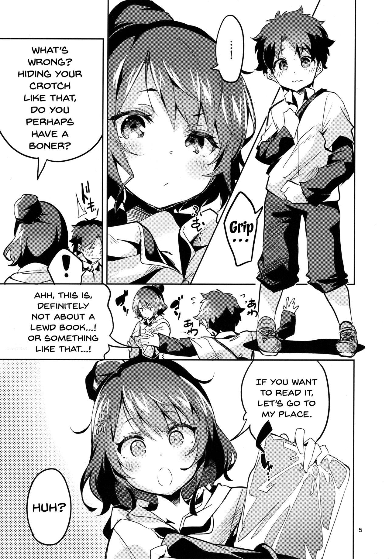 Small Tits Sensei wa Shuzai no Tame Kyuusai desu | Sensei Needs To Collect Data For Her Story - Fate grand order Creampies - Page 4