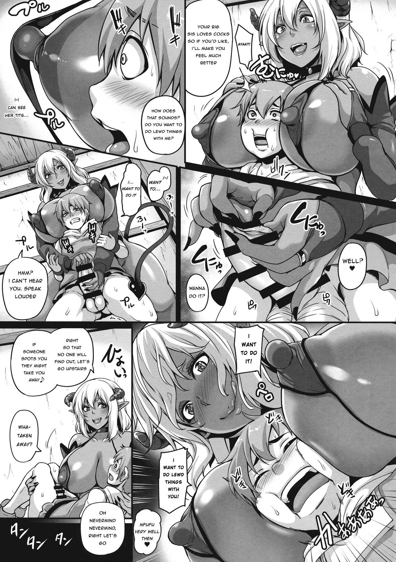 Gaypawn (C94) [Tiramisu Tart (Kazuhiro)] Inma Kyuusei 2 ~Shota Kui Succubus Onee-san~ | Semen Searching Succubus 2 - The Shota Eating Older Sister Succubus [English] {Stopittarpit} - Original Car - Page 9