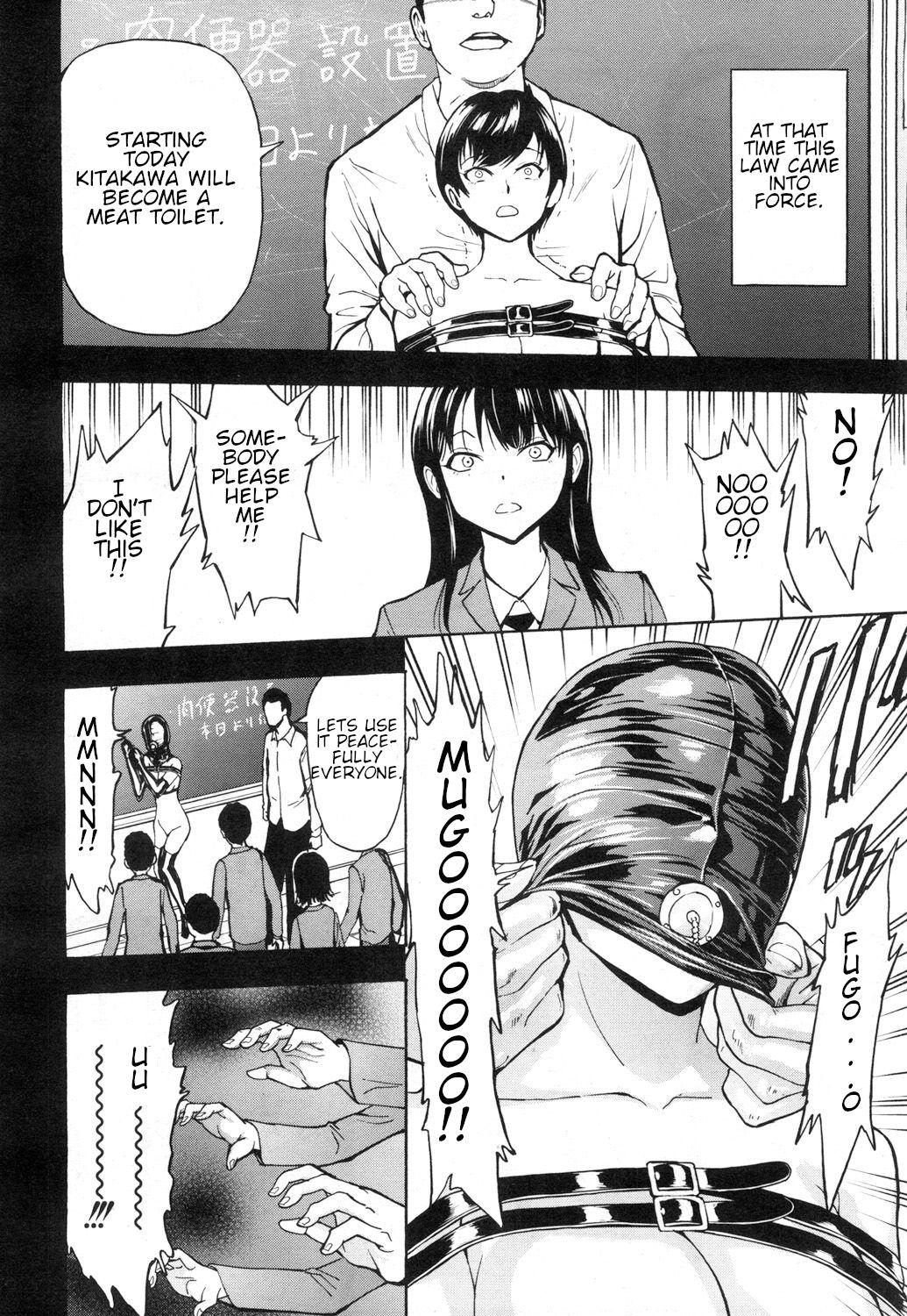 Pussy Nikubenki Secchihou <Seitokaichou Kanzaki Hitomi no Baai> | Meat toilet law establishment. Student council president Kanzaki Hitomi's case Pov Blowjob - Page 6