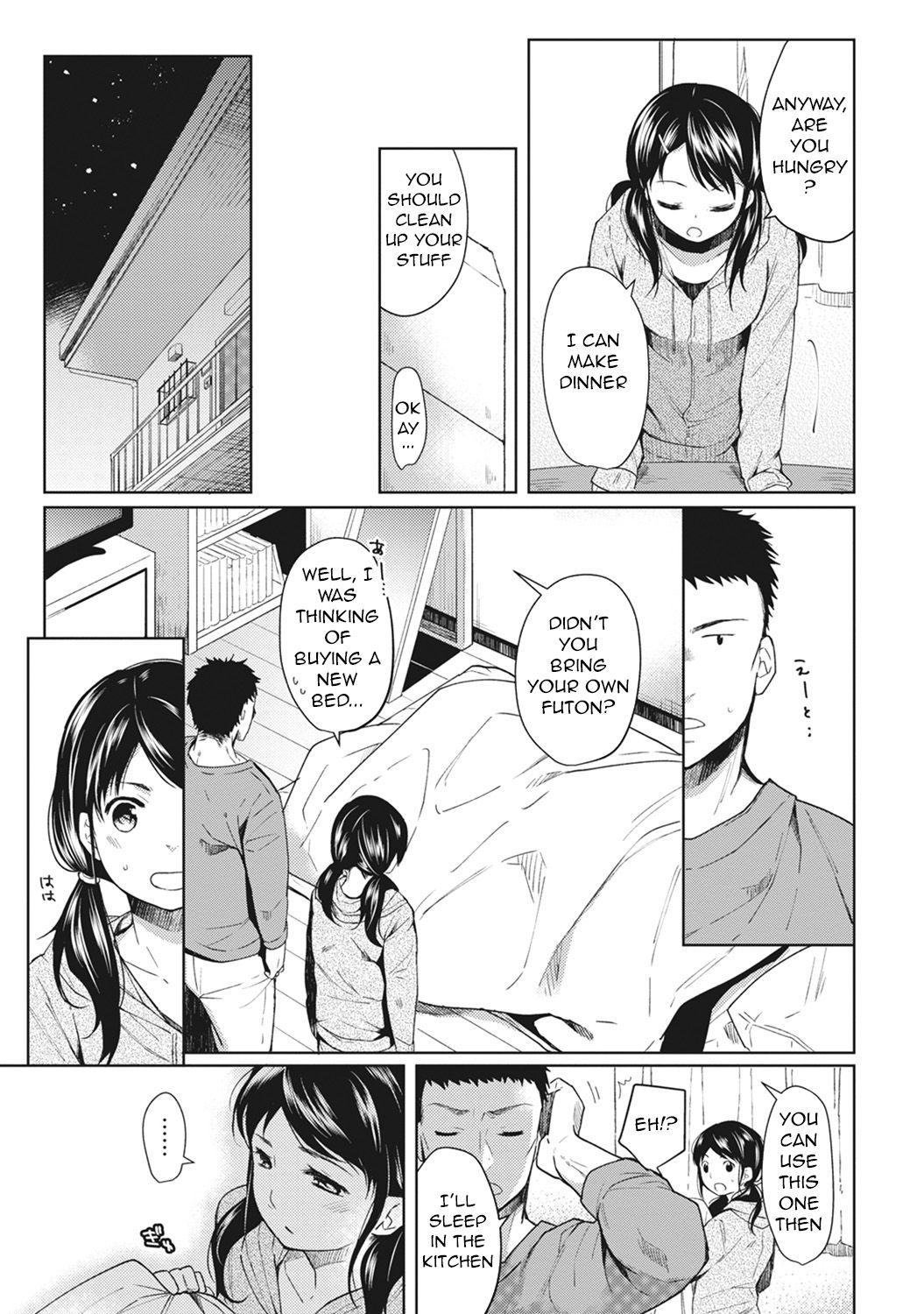 Camgirls 1LDK+JK Ikinari Doukyo? Micchaku!? Hatsu Ecchi!!? Ch. 1-9 Gay Fuck - Page 6