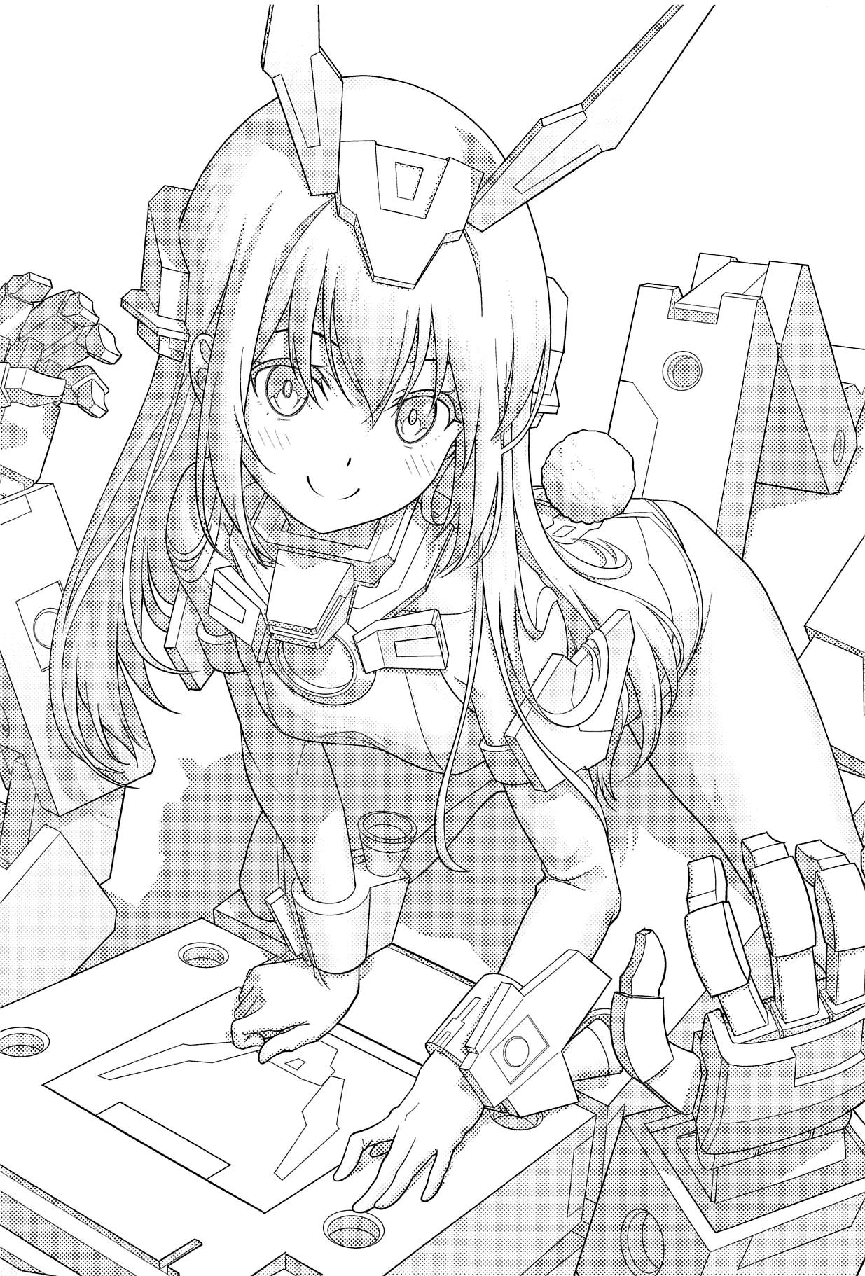 Uncensored Base, Juuden Shitai! - Frame arms girl Adorable - Page 3