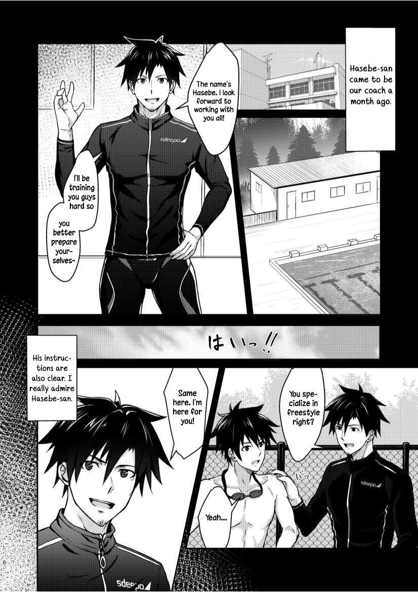 Gay Medical Ore to Coach no Tokubetsu Menu | My Special Menu With the Coach - Original Blackcocks - Page 5