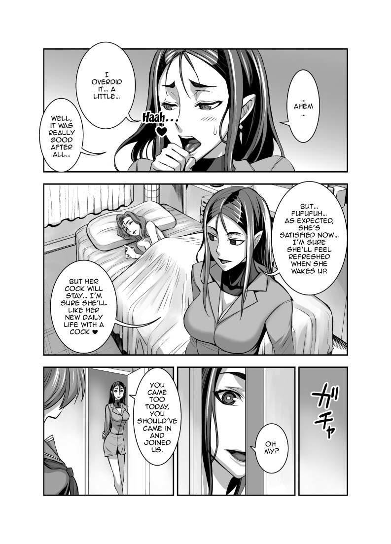 Chupada Kurinari Miboujin 2 | Futanari Clitoris Widow 2 - Original Couples - Page 33