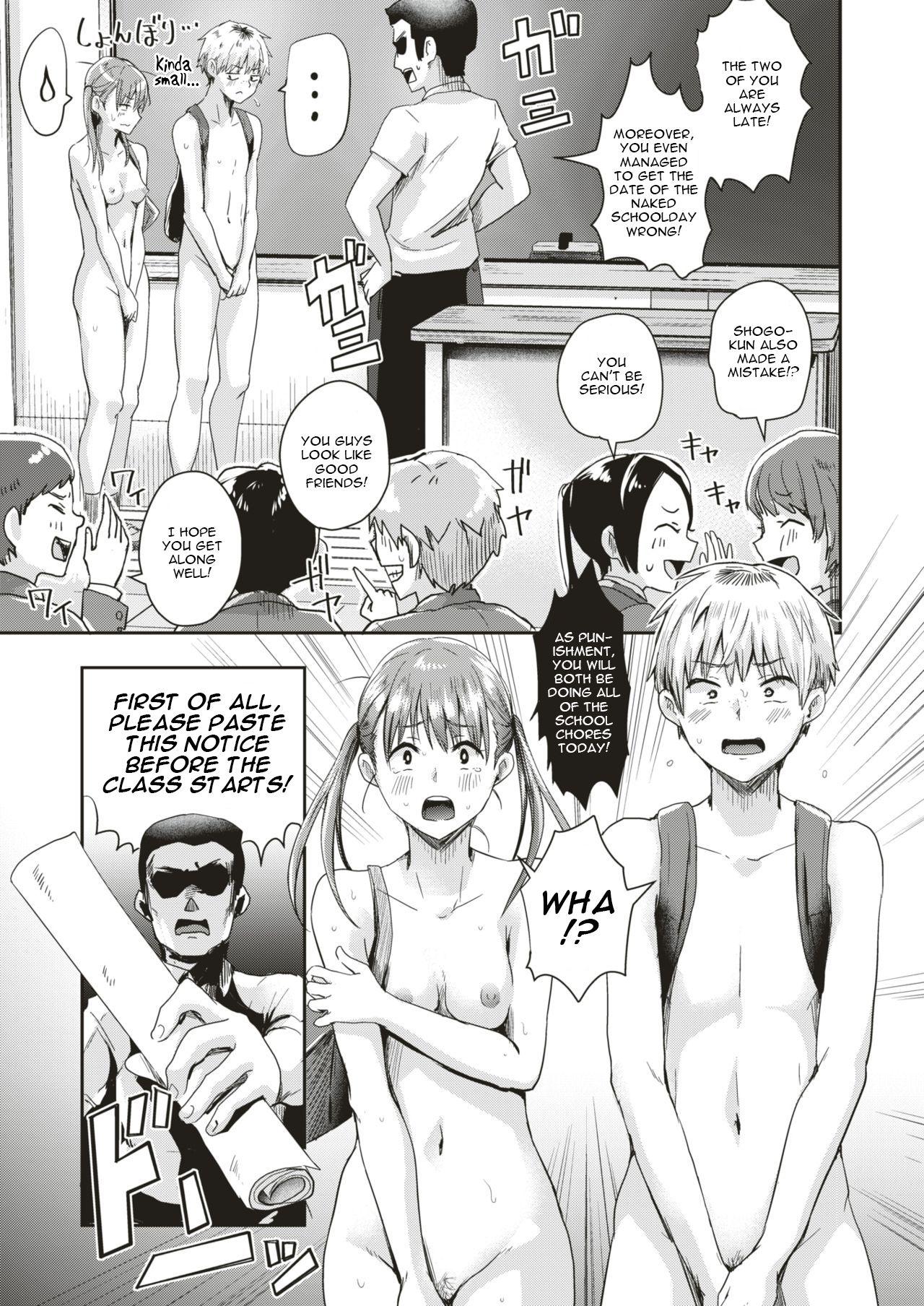 Gay Cut Honjitsu wa Zenra Toukoubi!? | Today is a Naked Schoolday!? Transexual - Page 8