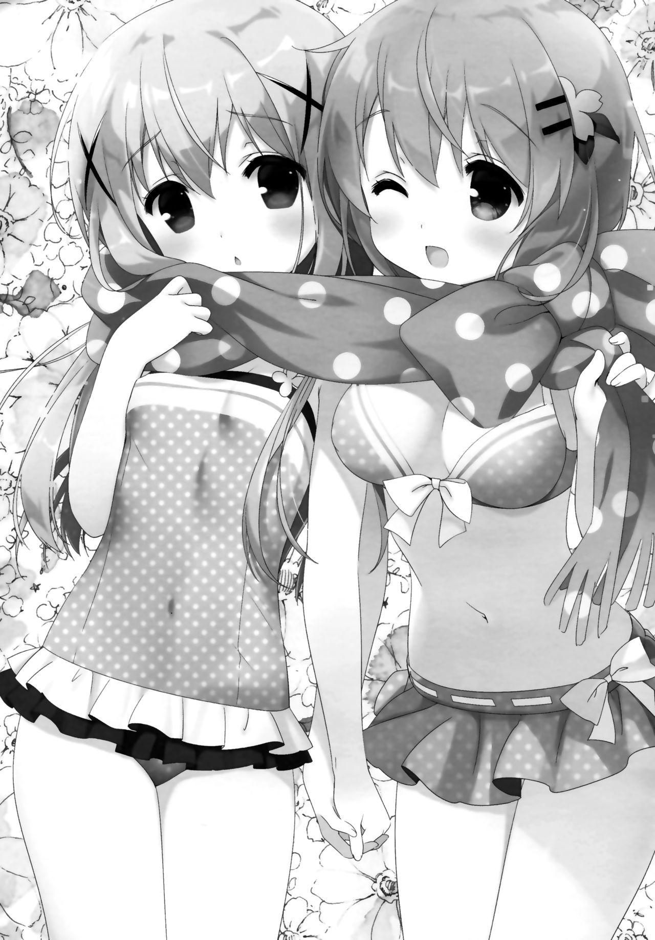 Stockings CocoaCappuccino - Gochuumon wa usagi desu ka Rough Sex - Page 3