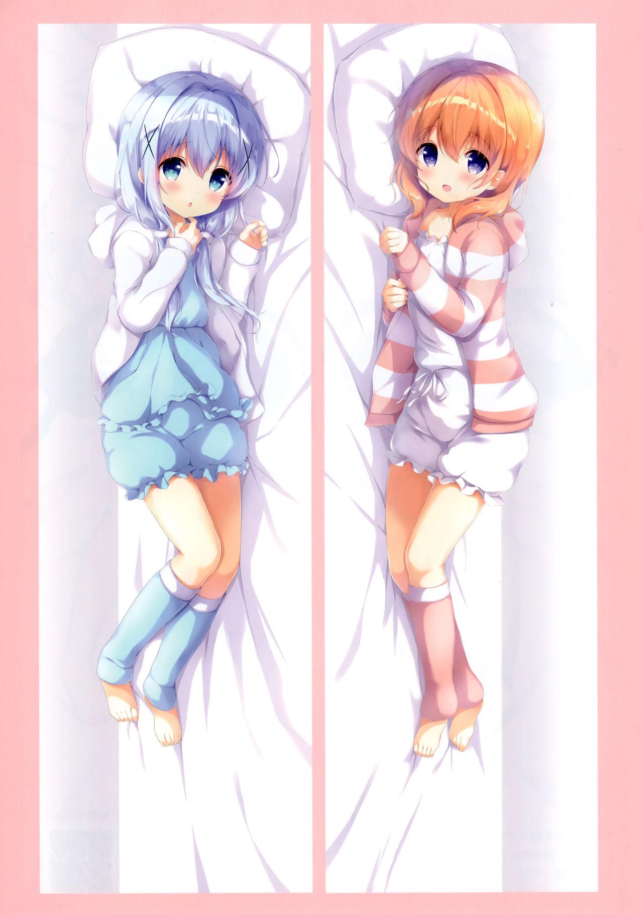 Livecams confiture ～ameusagi illust collection5～ - Gochuumon wa usagi desu ka Big Penis - Page 9