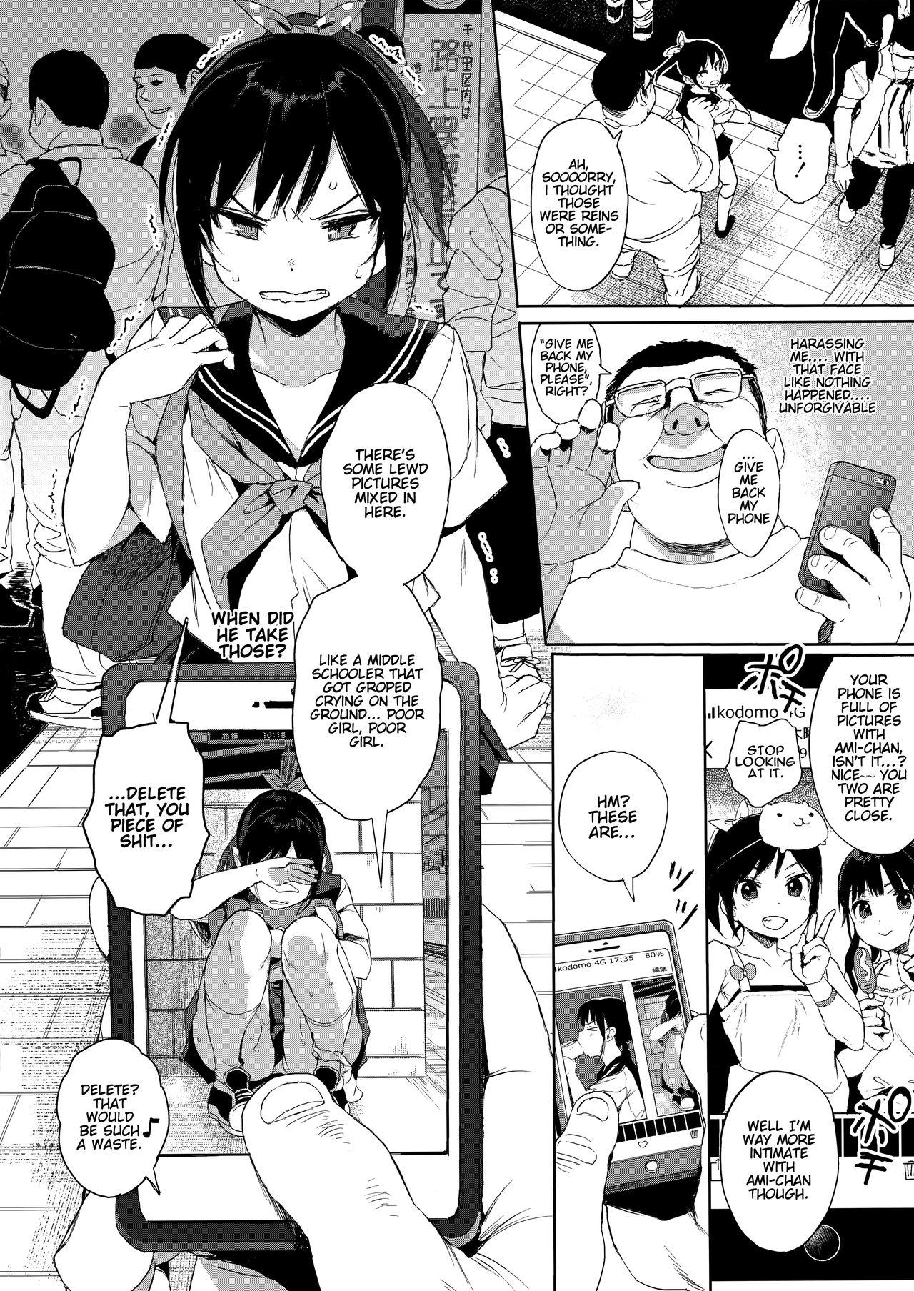 Amateur JC Chikan de Seikyouiku 2 + JC no Omake | Molesting a Middle Schooler for Sex Education 2 + Extra - Original Rabo - Page 3