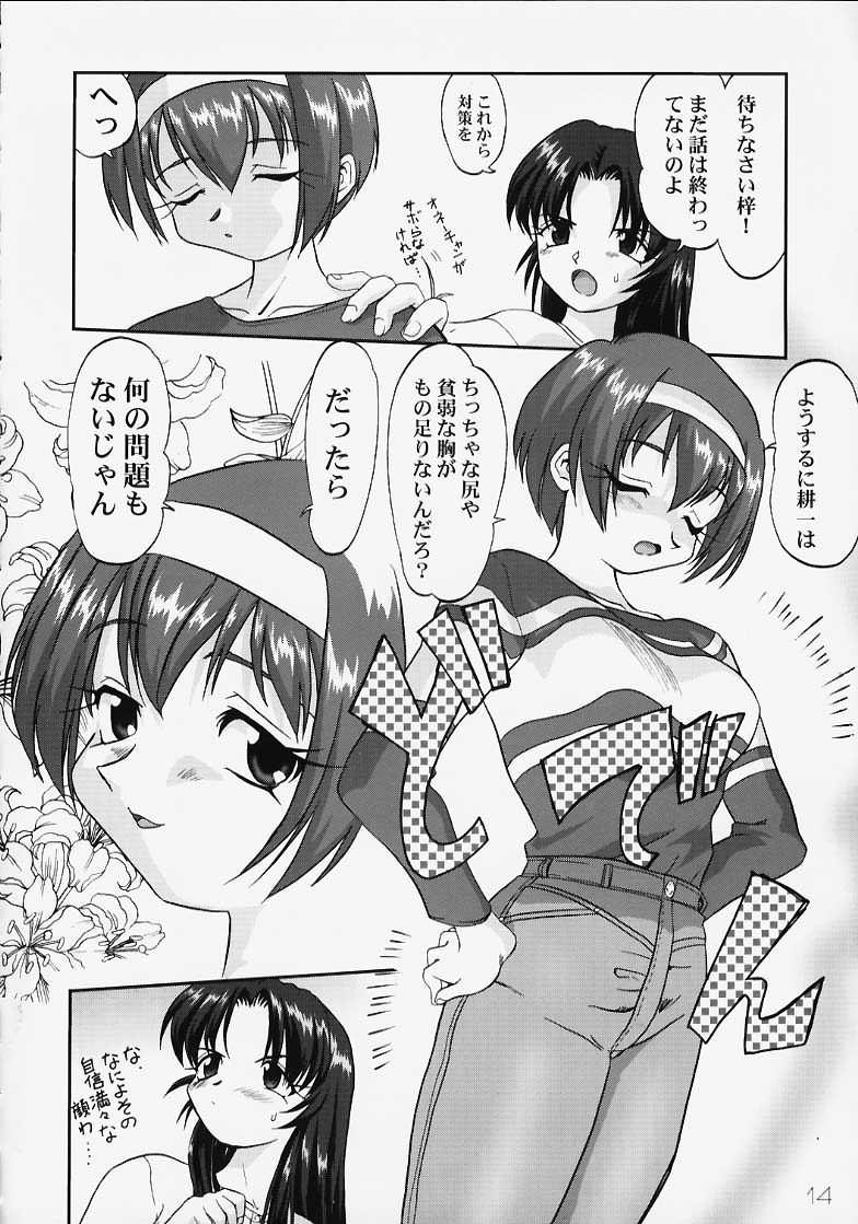 Gay Uniform (C58) [Takotsuboya (TK)] Chizuru-san no Yuuutsu!! Zoku Hatsune-chan no Yuuutsu!! (Kizuato) - Kizuato Chupada - Page 13