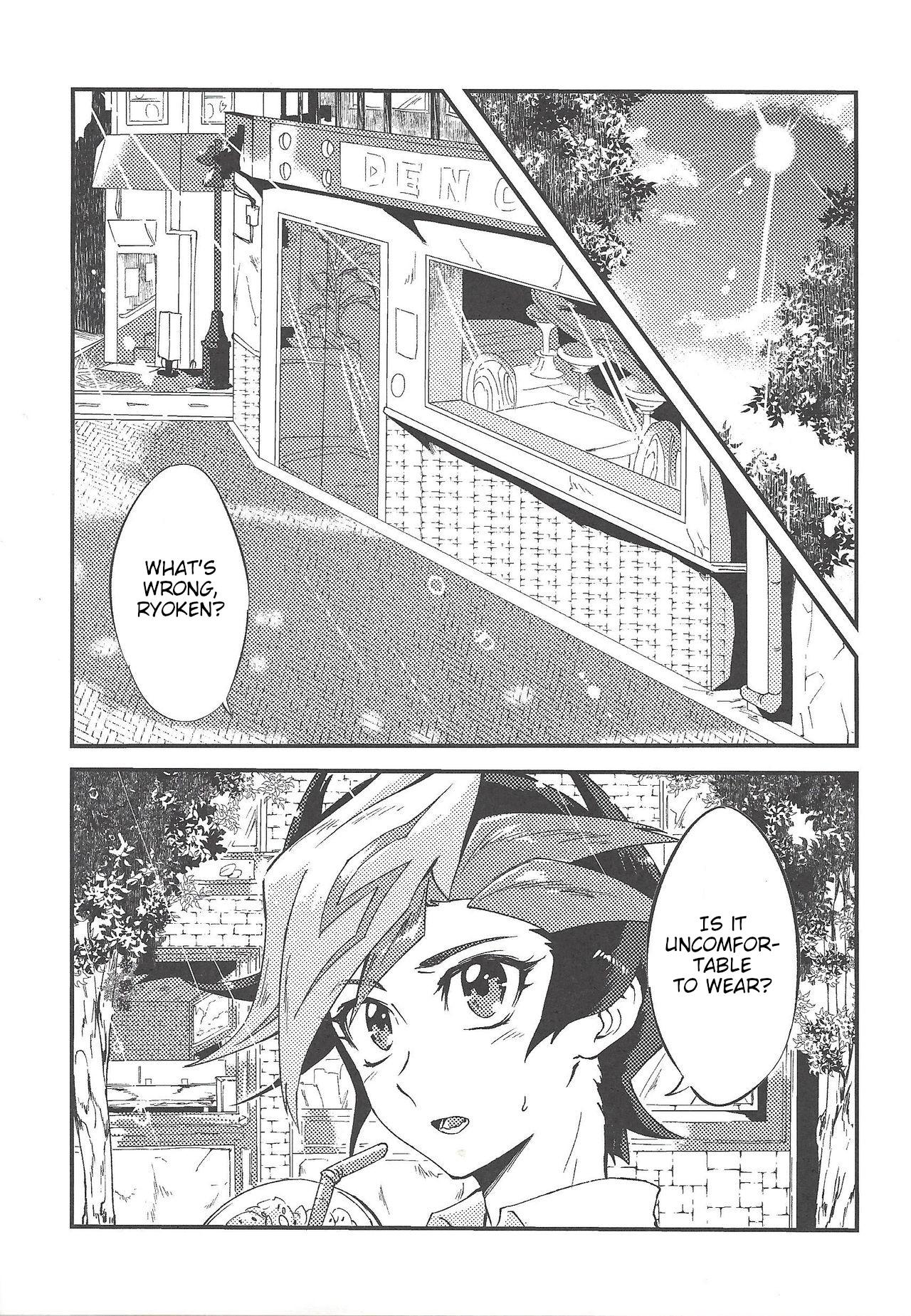 Abg Ryouken wa Zurui - Yu-gi-oh vrains Dick Sucking - Page 3