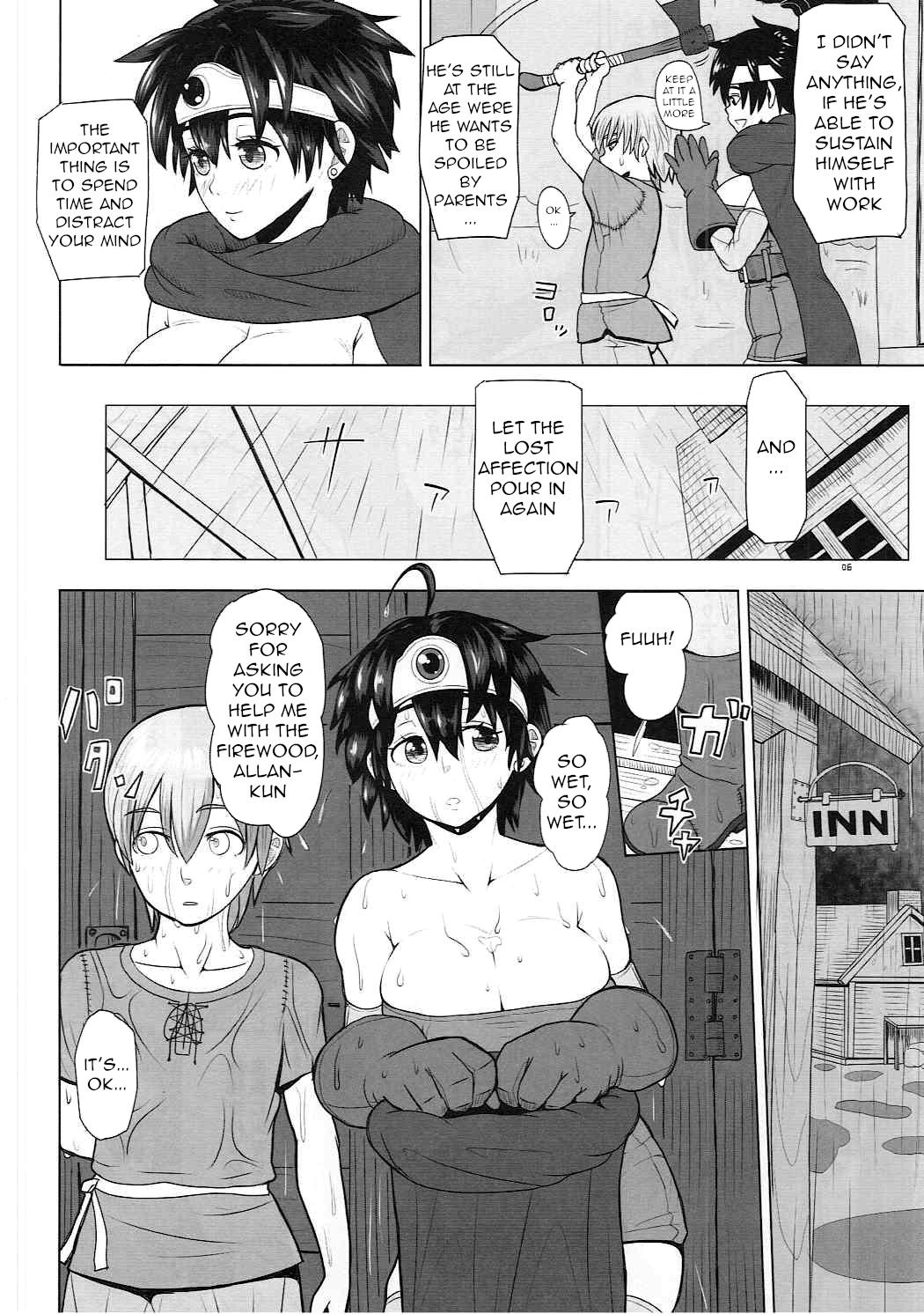 Topless Mendoumi no Ii Yuusha-sama - Dragon quest iii Exotic - Page 5