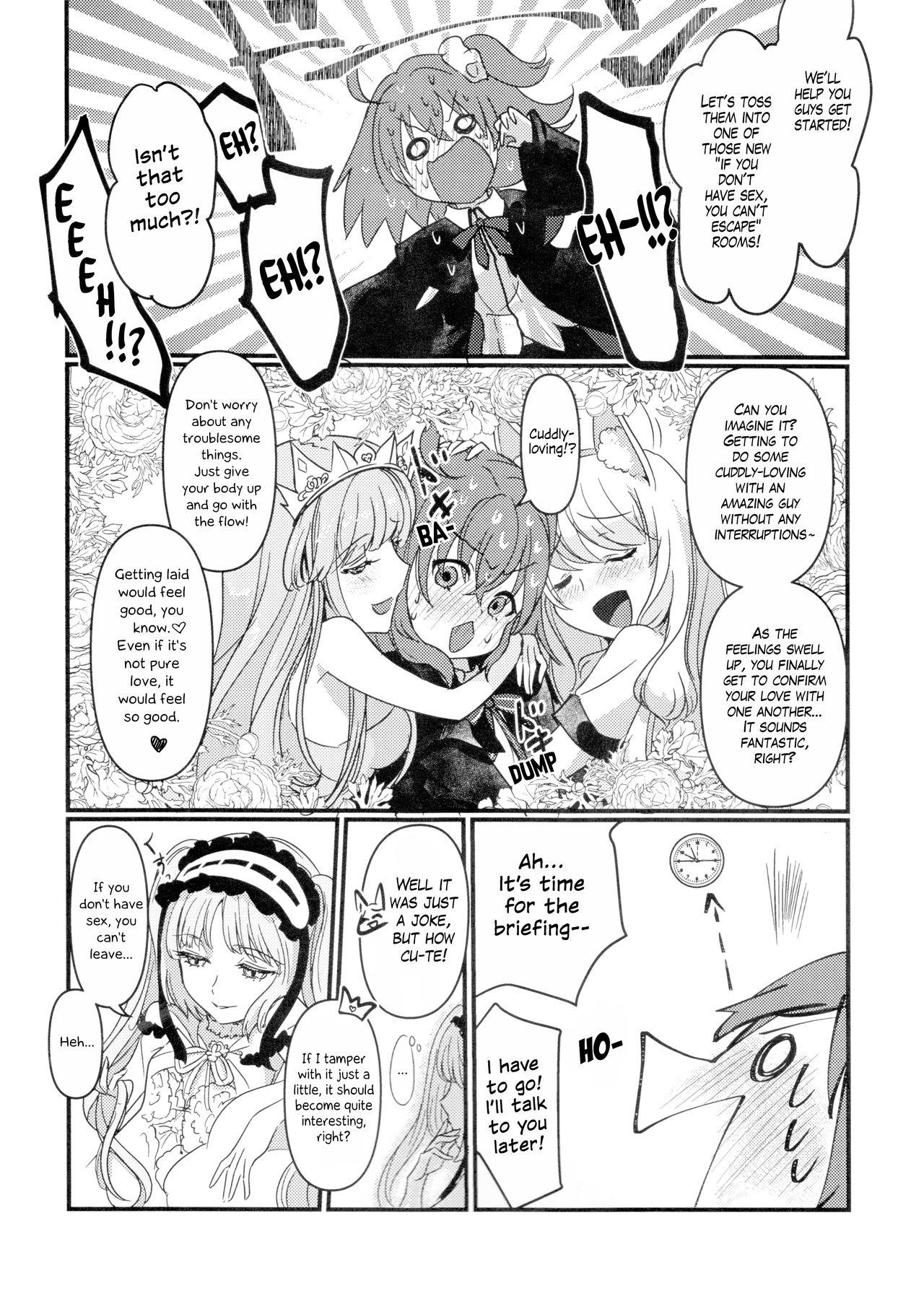 Secretary Happy "Cum" Hail - Fate grand order Doggy Style - Page 7