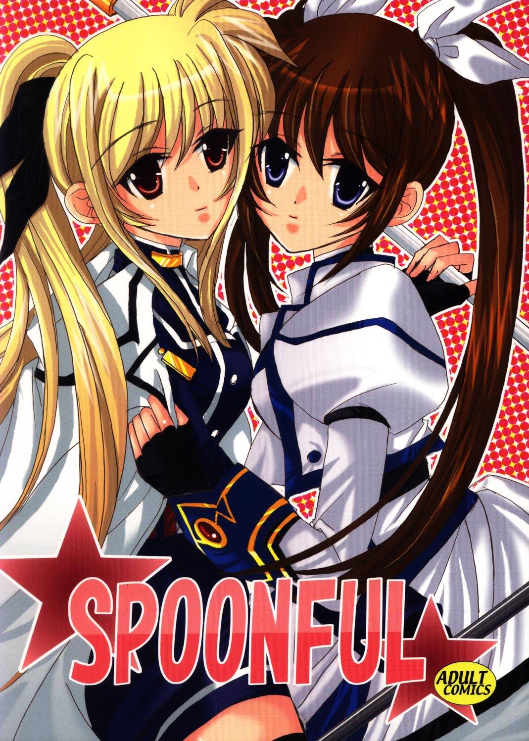 Married SPOONFUL - Mahou shoujo lyrical nanoha Suck Cock - Picture 1