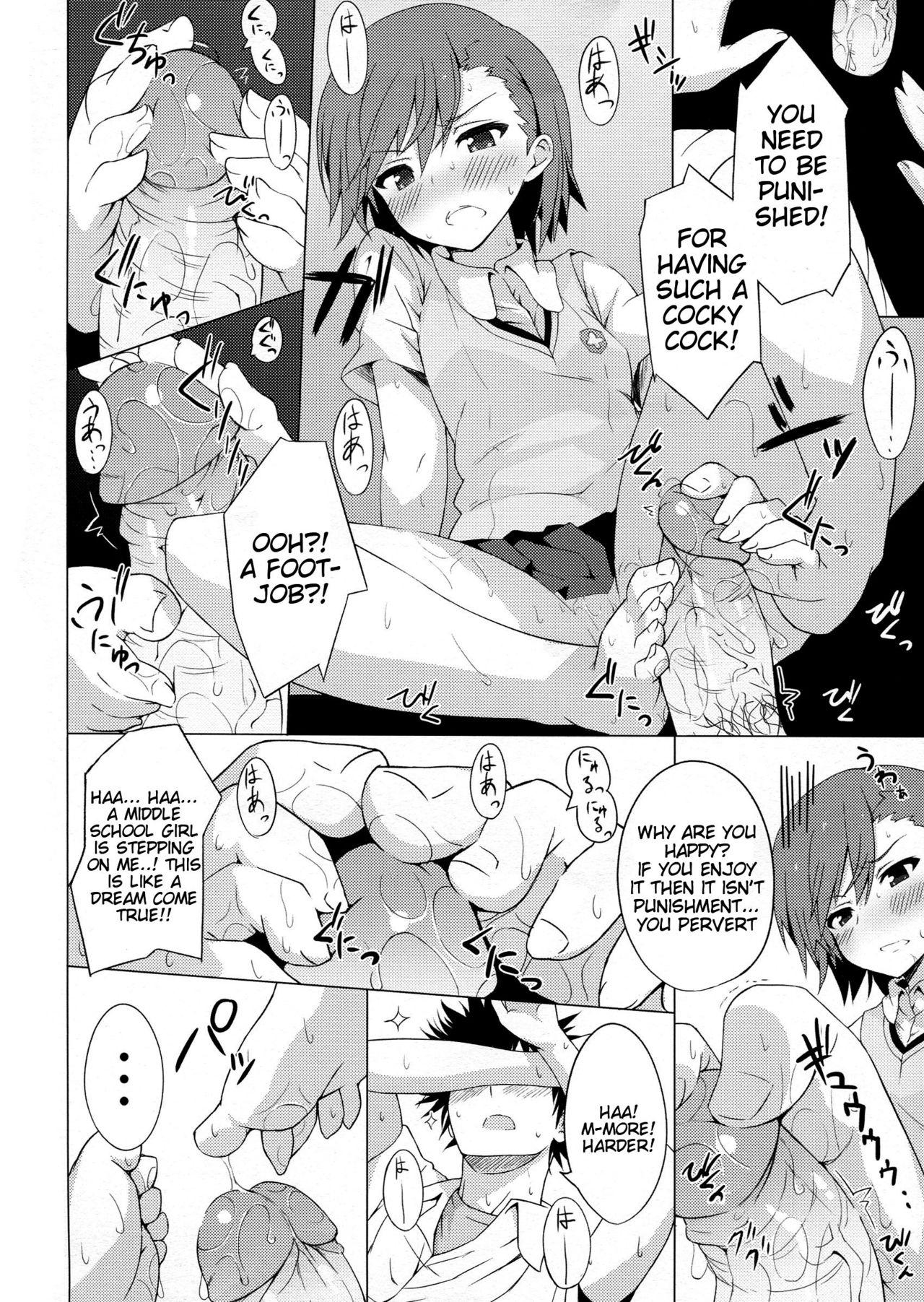Ametur Porn BiriBiri Shock! - Toaru kagaku no railgun Dick Sucking - Page 11
