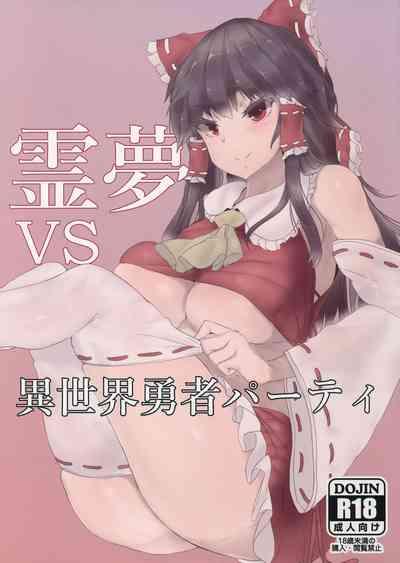 Gay Bukkake Reimu VS Isekai Yuusha Party Touhou Project Natural Tits 1