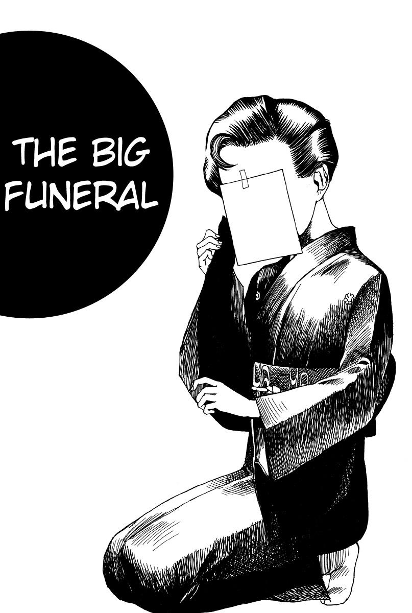 Best Blowjob Ever Shintaro Kago - The Big Funeral Women Sucking Dicks - Page 1