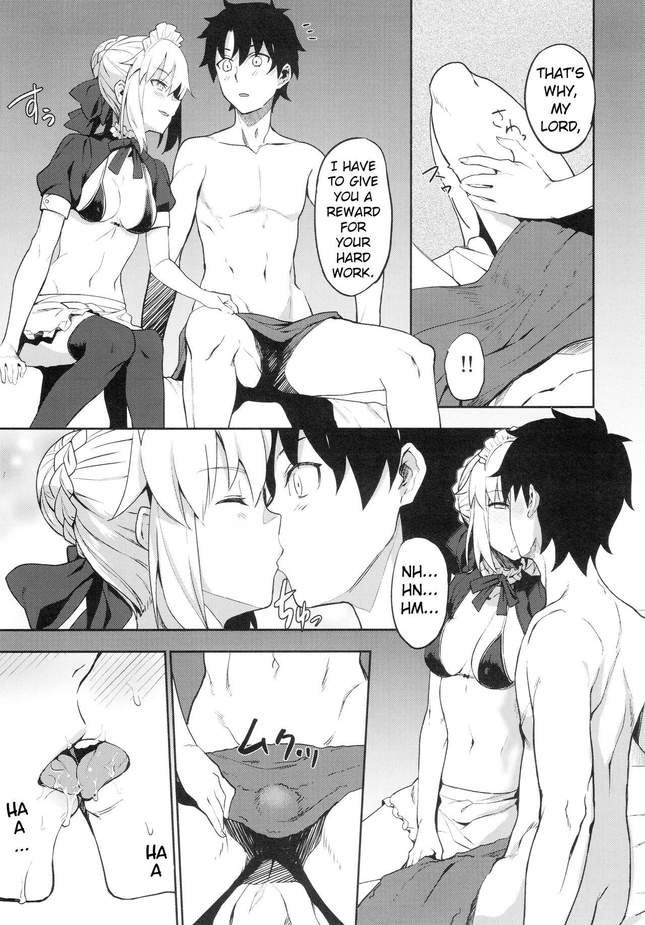 Thai Chaldea Soap SSS-kyuu Gohoushi Maid - Fate grand order Gay - Page 6