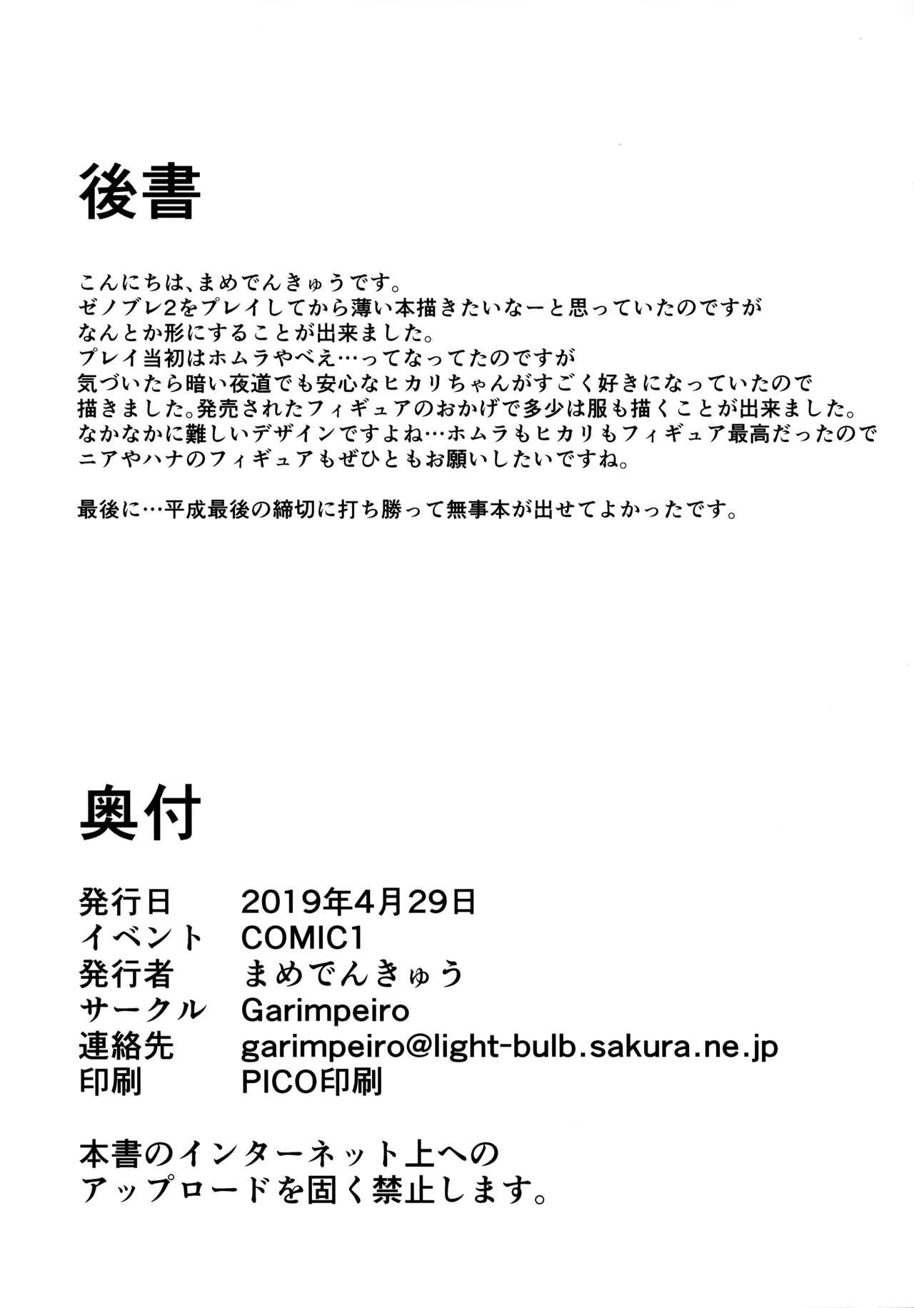 Rough Hikari-chan to Ecchi - Xenoblade chronicles 2 Free Amateur - Page 21