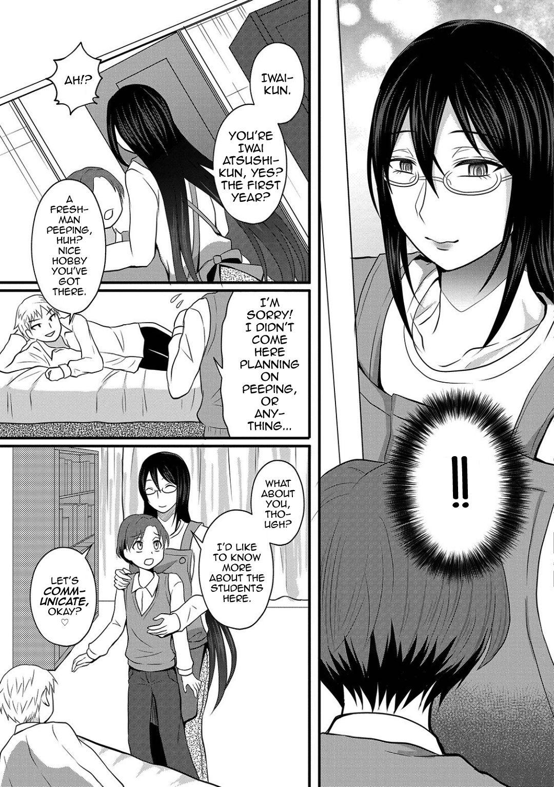 Fucking [Egami] Onee-chan wa Danshiryou no Kanrinin-san (Otokonoko HEAVEN Vol. 45) [English] [mysterymeat3] [Digital] Gloryholes - Page 5