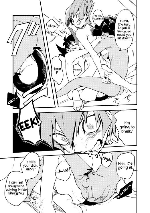 Amateur Blowjob Yokare to Omotte Soutou Vibe Dashite Okimashita! - Yu gi oh zexal Man - Page 12