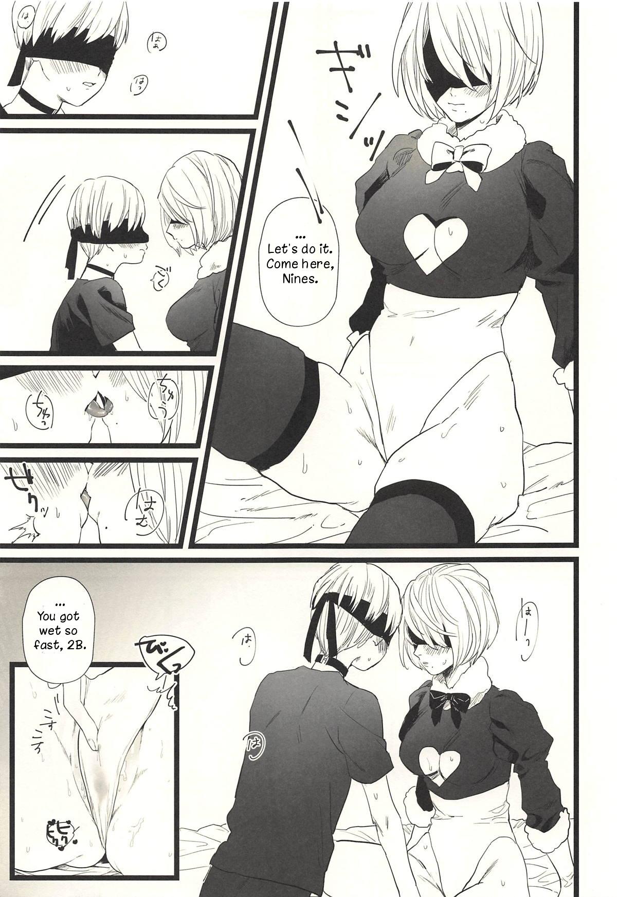 Gay Brownhair ONE MORE TIME - Nier automata Rough Sex - Page 8