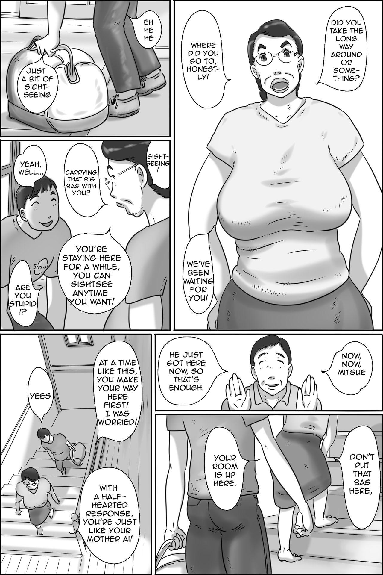 Tall Shimura no Oba-chan | Aunt Shimura - Original Linda - Page 3