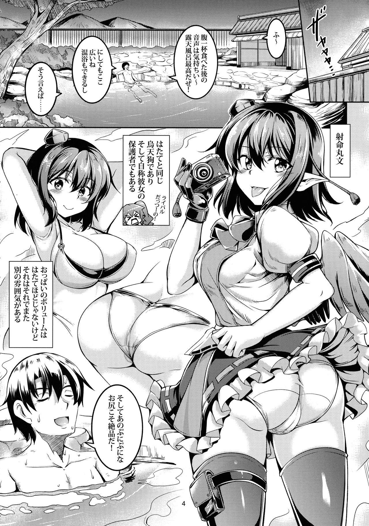 Old Man (Shuuki Reitaisai 6) [WindArTeam (WindArt)] Wagaya no Otengu-sama S -Atami Kouhen- (Touhou Project) - Touhou project Teen Porn - Page 5