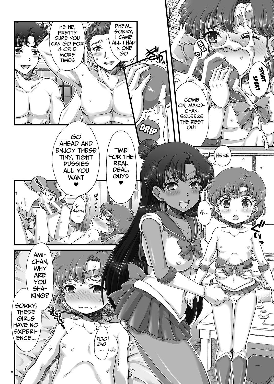 Phat Bishoujo Senshi JS-ka Keikaku Sailor Delivery Health Half Age - Sailor moon Madura - Page 8