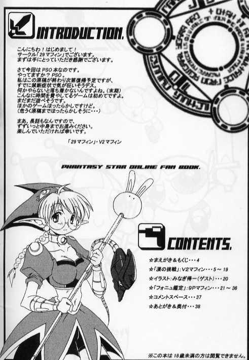 Celebrity Sex PSO fanbook - Phantasy star online Actress - Page 4