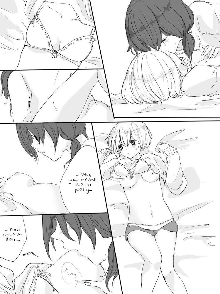 Hardcore Fuck YuriMako R-18 Manga - Its not my fault that im not popular Punjabi - Page 6