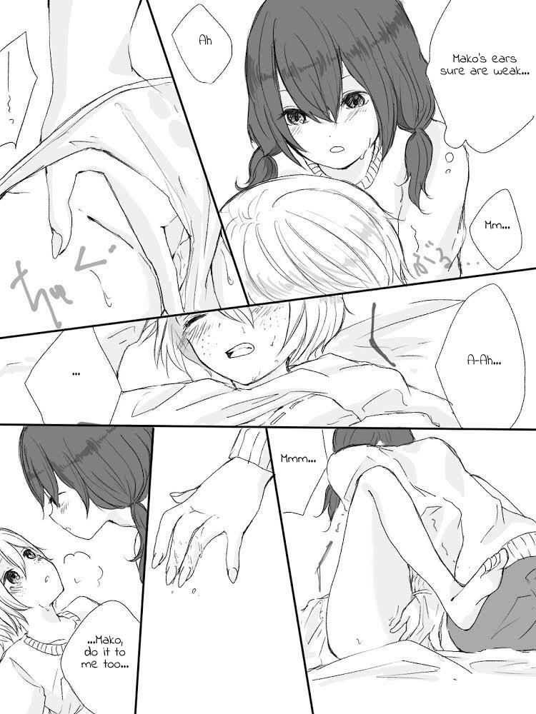 Amatuer Porn YuriMako R-18 Manga - Its not my fault that im not popular Free Fuck - Page 8