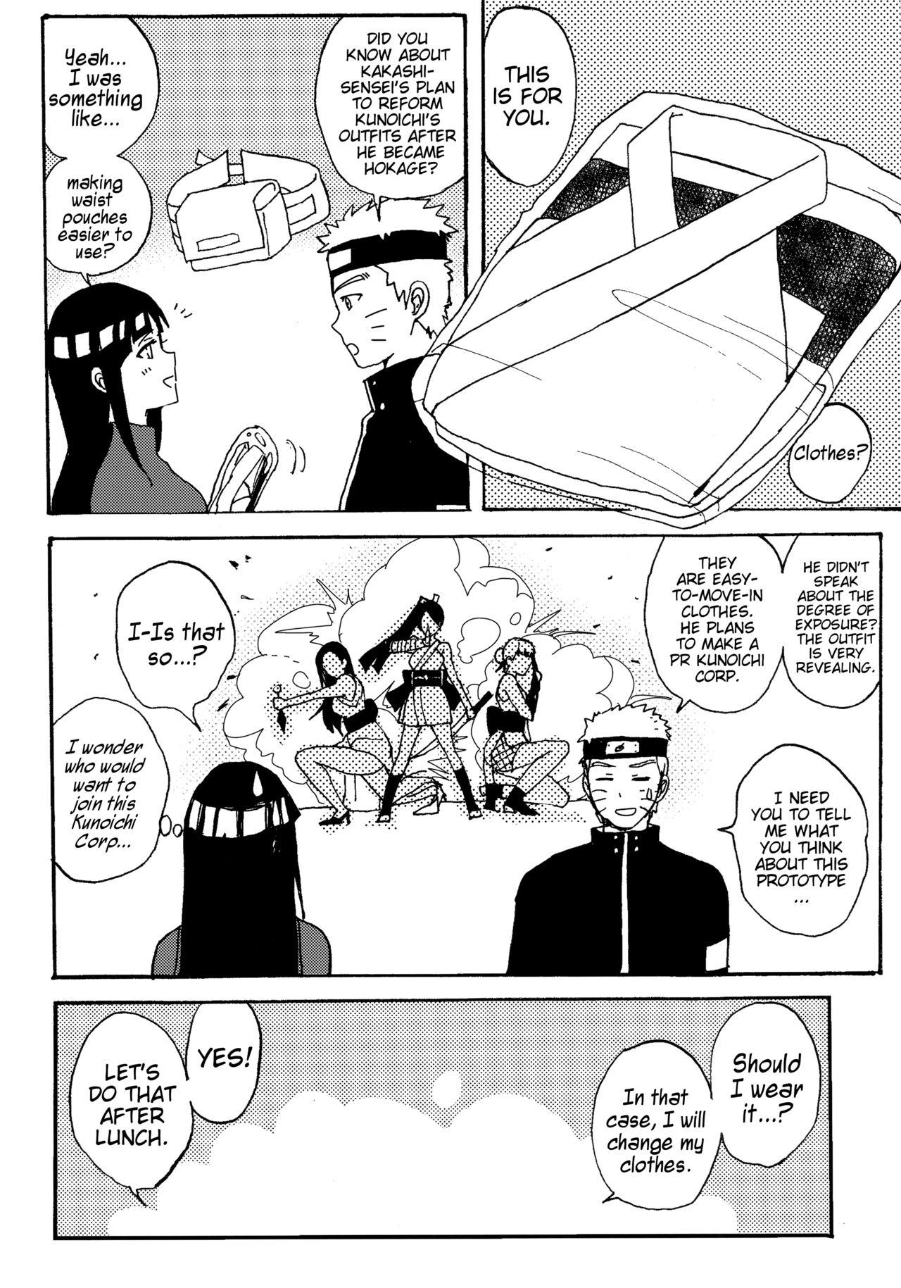 Bigass Shinkon Hinata no Kunoichi Cosplay dattebayo! | Newlywed Hinata's kunoichi cosplay, dattebayo! - Naruto Free Petite Porn - Page 3