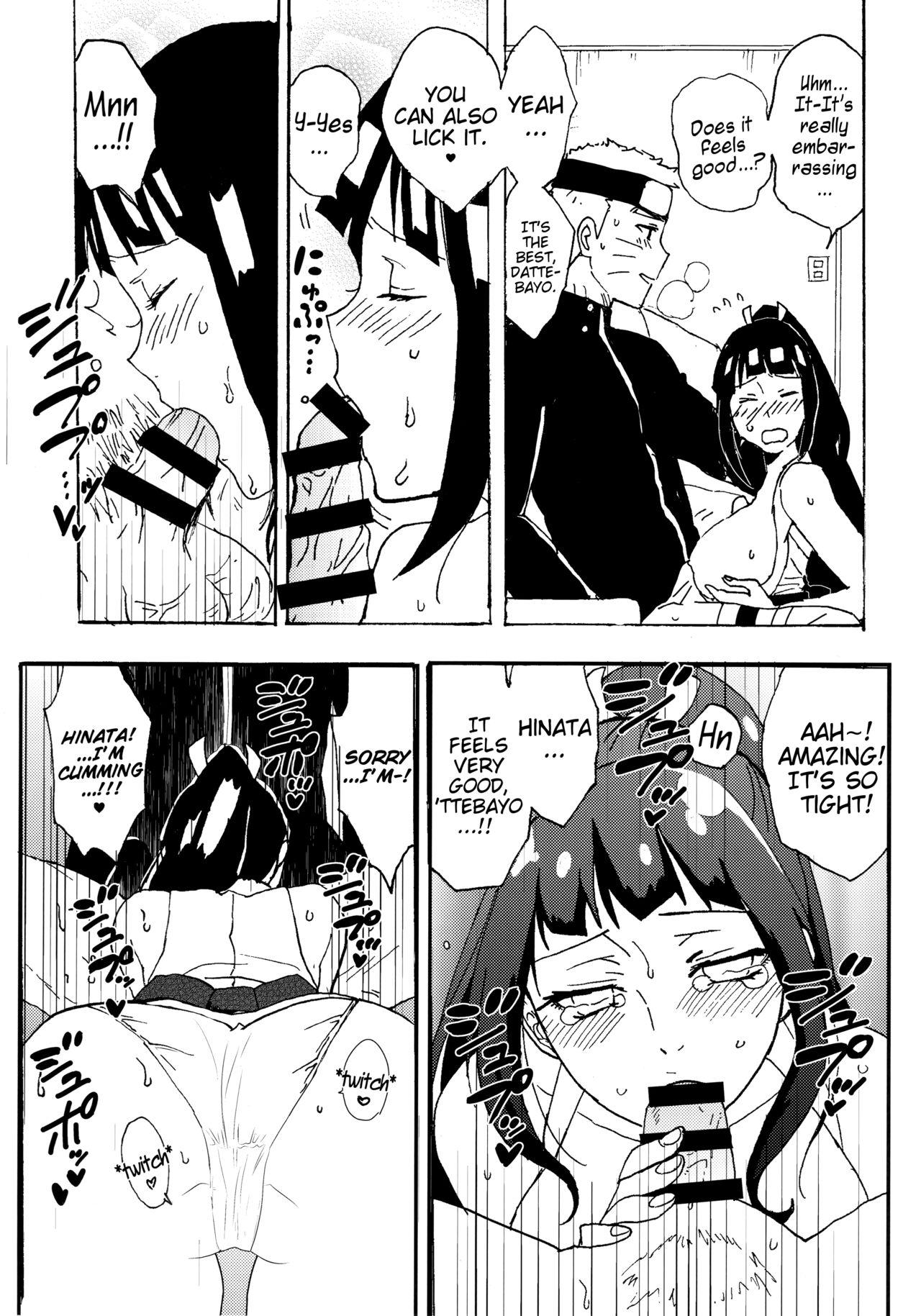 Fishnets Shinkon Hinata no Kunoichi Cosplay dattebayo! | Newlywed Hinata's kunoichi cosplay, dattebayo! - Naruto Milk - Page 8