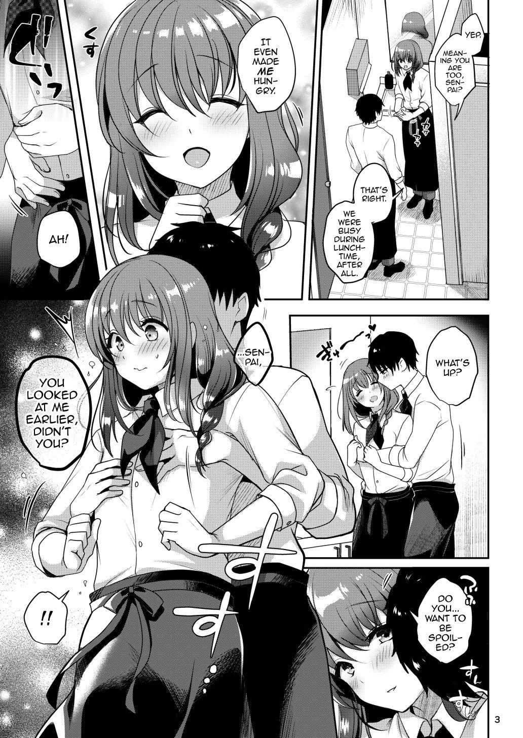 Girl Gets Fucked Senpai no Oppai - Original Art - Page 5