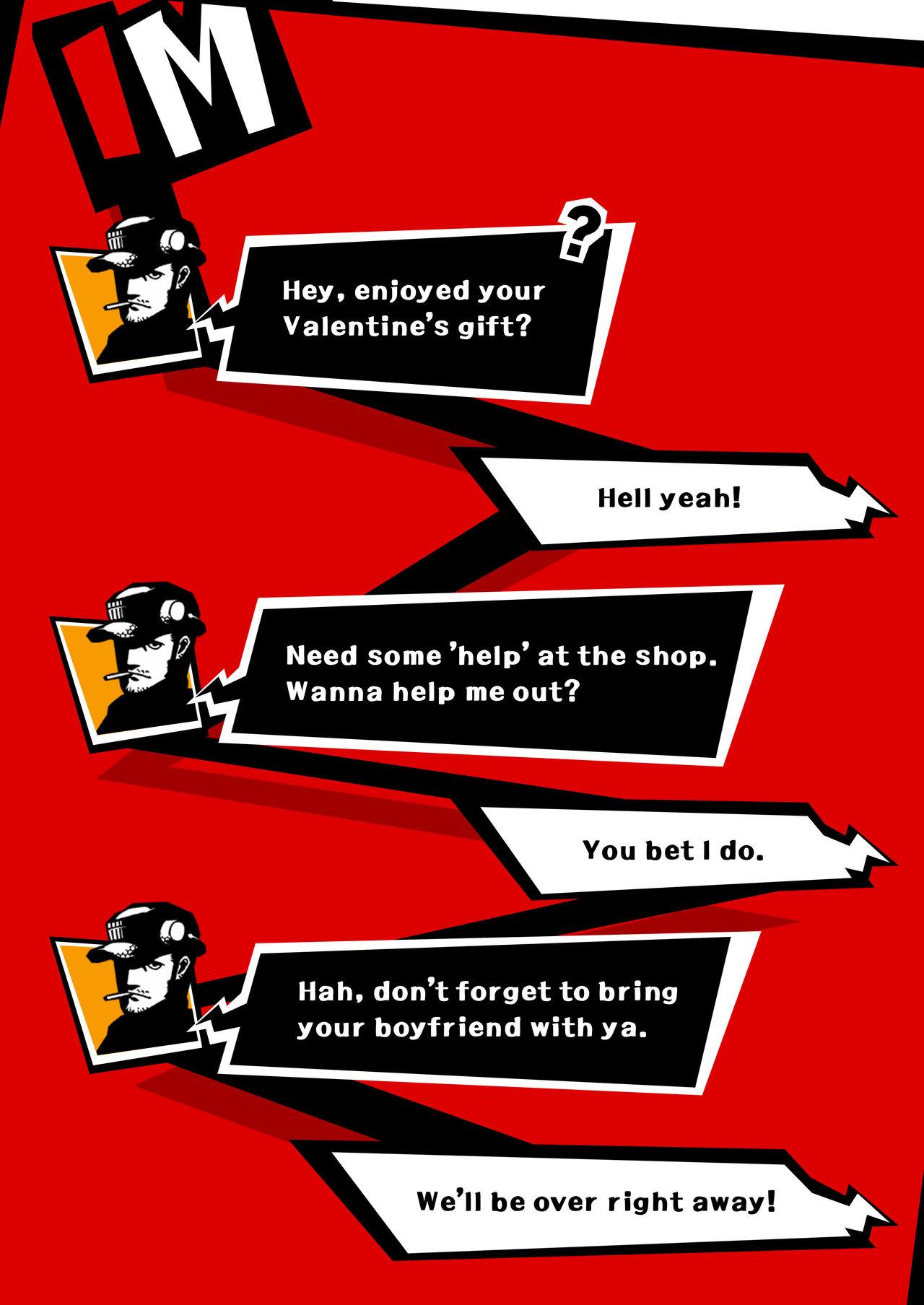 Tinytits Secret Valentine: P5 Comic - Persona 5 Friends - Page 13