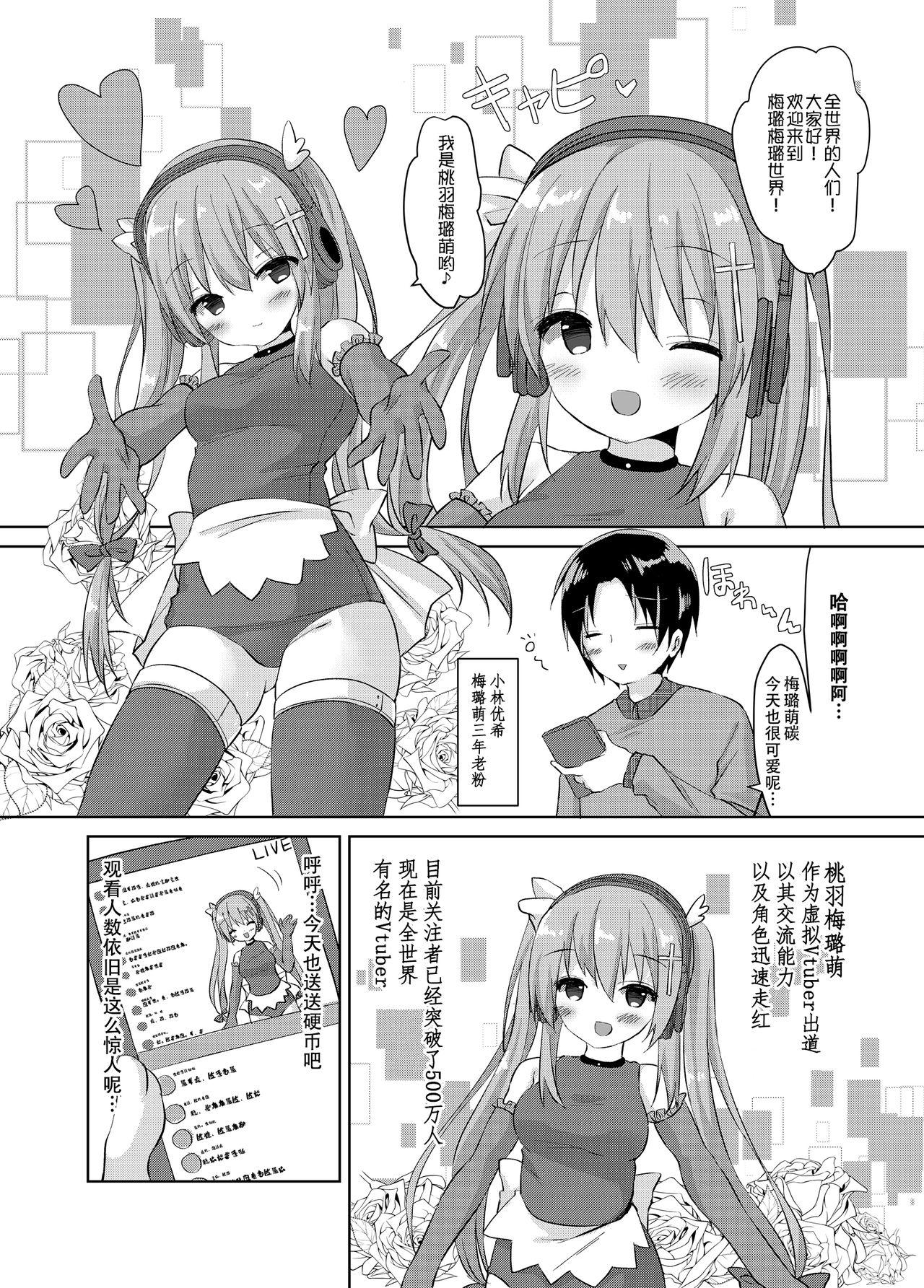 Licking Daisuki na Vtuber no Nakanohito ga Osananajimi dattara Ken - Original Butt - Page 3