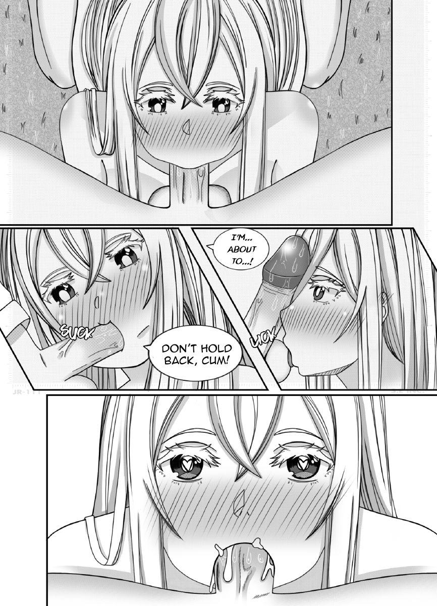 Hand Job Re:Zero ''Tea Time'' Doujin - Re zero kara hajimeru isekai seikatsu Forbidden - Page 13