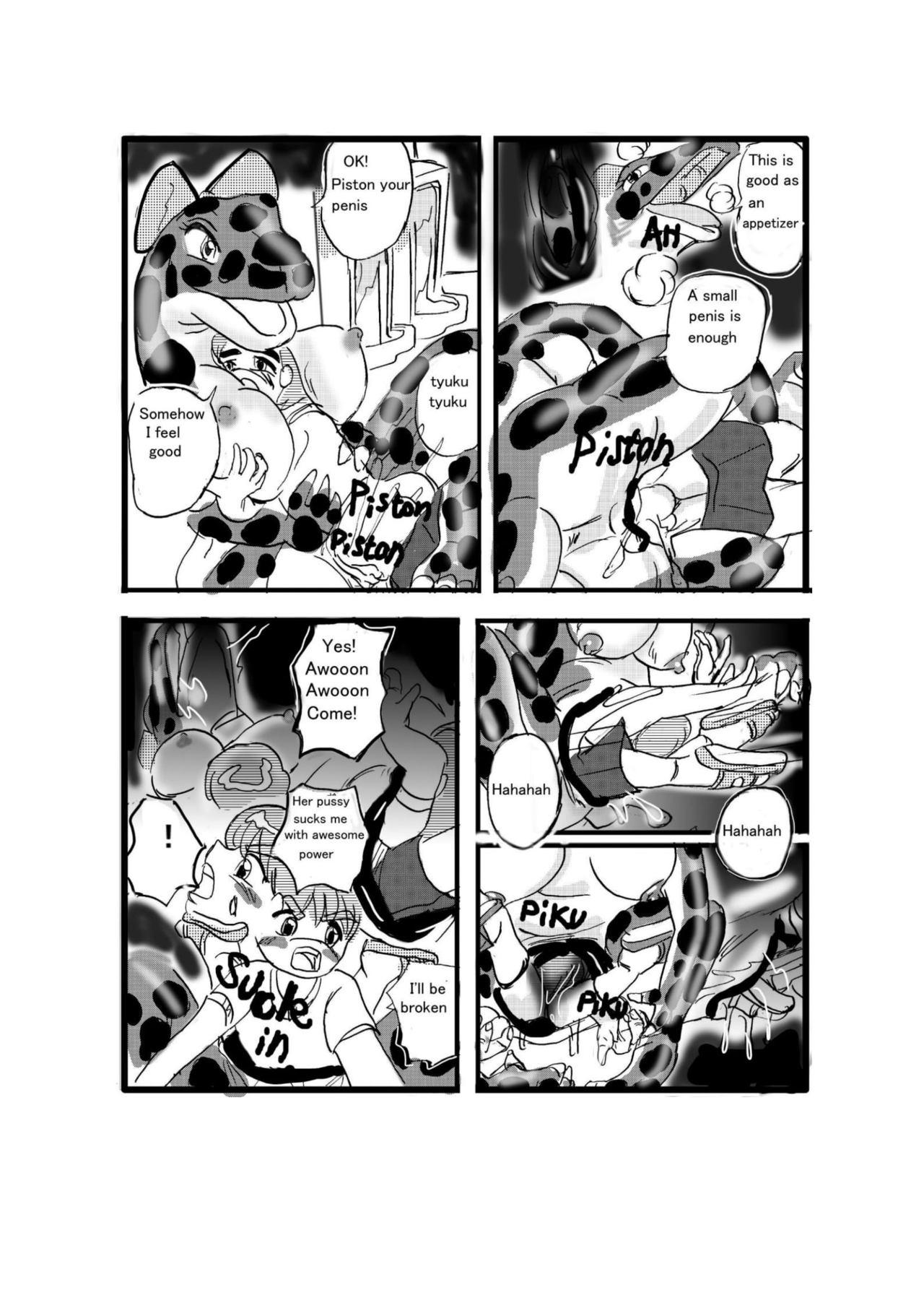 Lesbian Porn Swallowed Whole vol.2 Waniko + What's Digestion? - Original Footfetish - Page 5