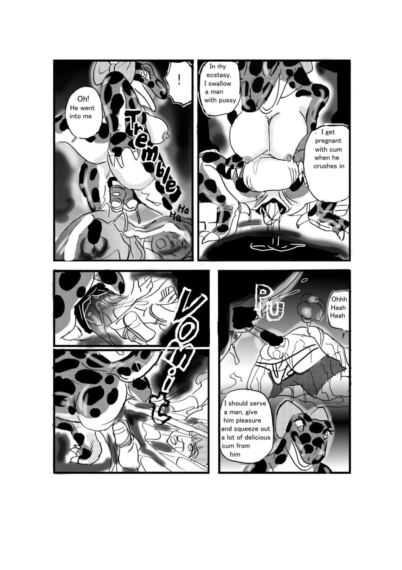 Anal Porn Swallowed Whole vol.2 Waniko + What's Digestion? - Original 4some - Page 6
