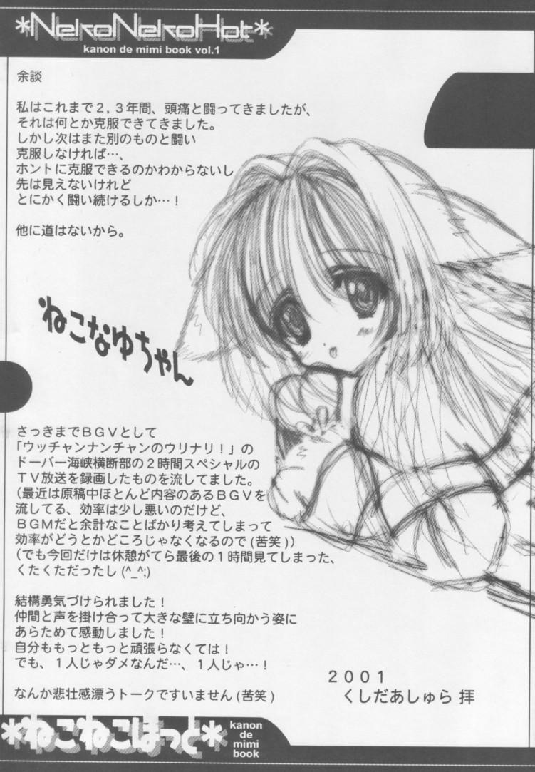 Furry Neko Neko Hot - Kanon Analfucking - Page 4
