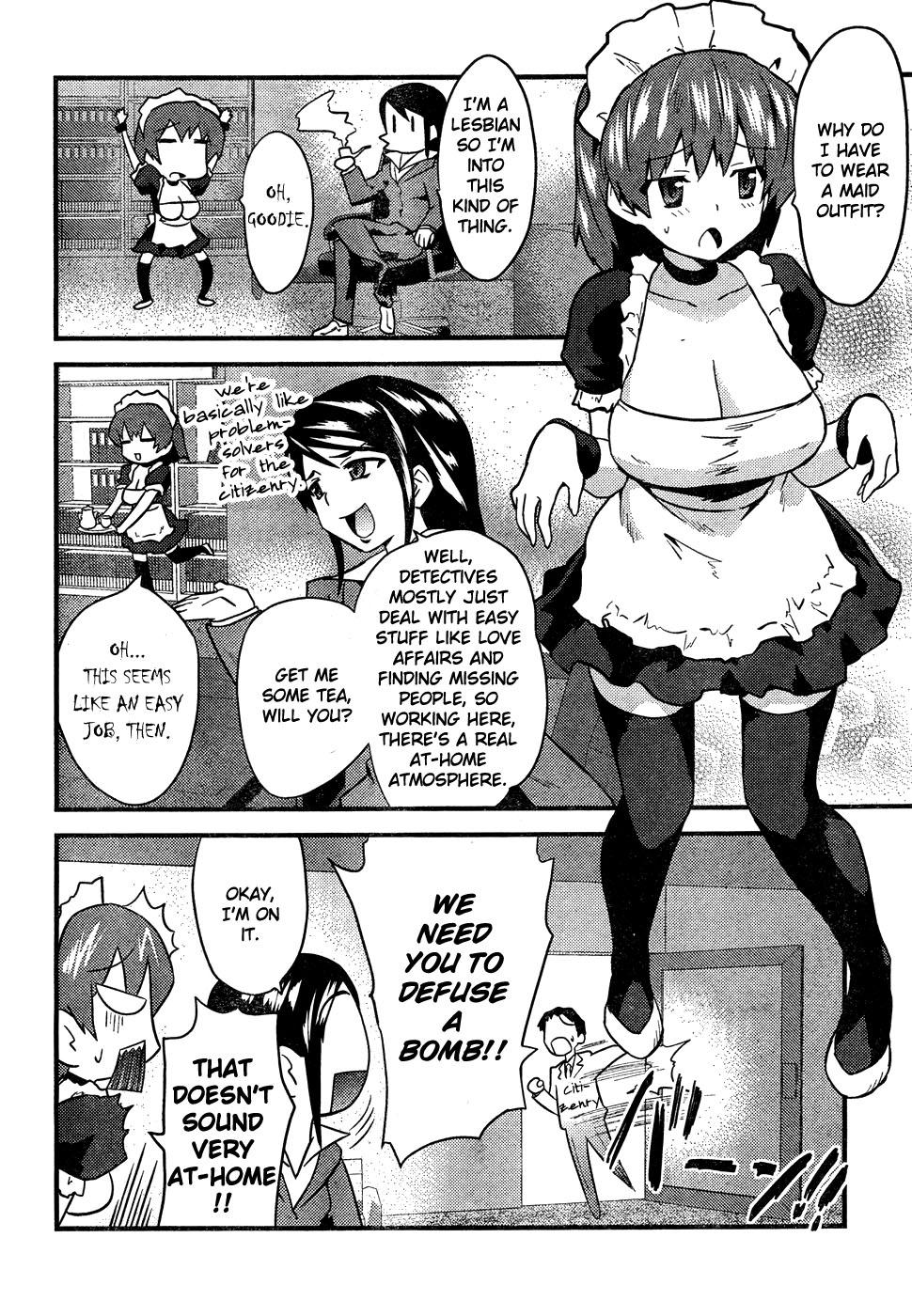 Teen Porn Boin Tantei vs Kaitou Sanmensou Lesbian Sex - Page 4